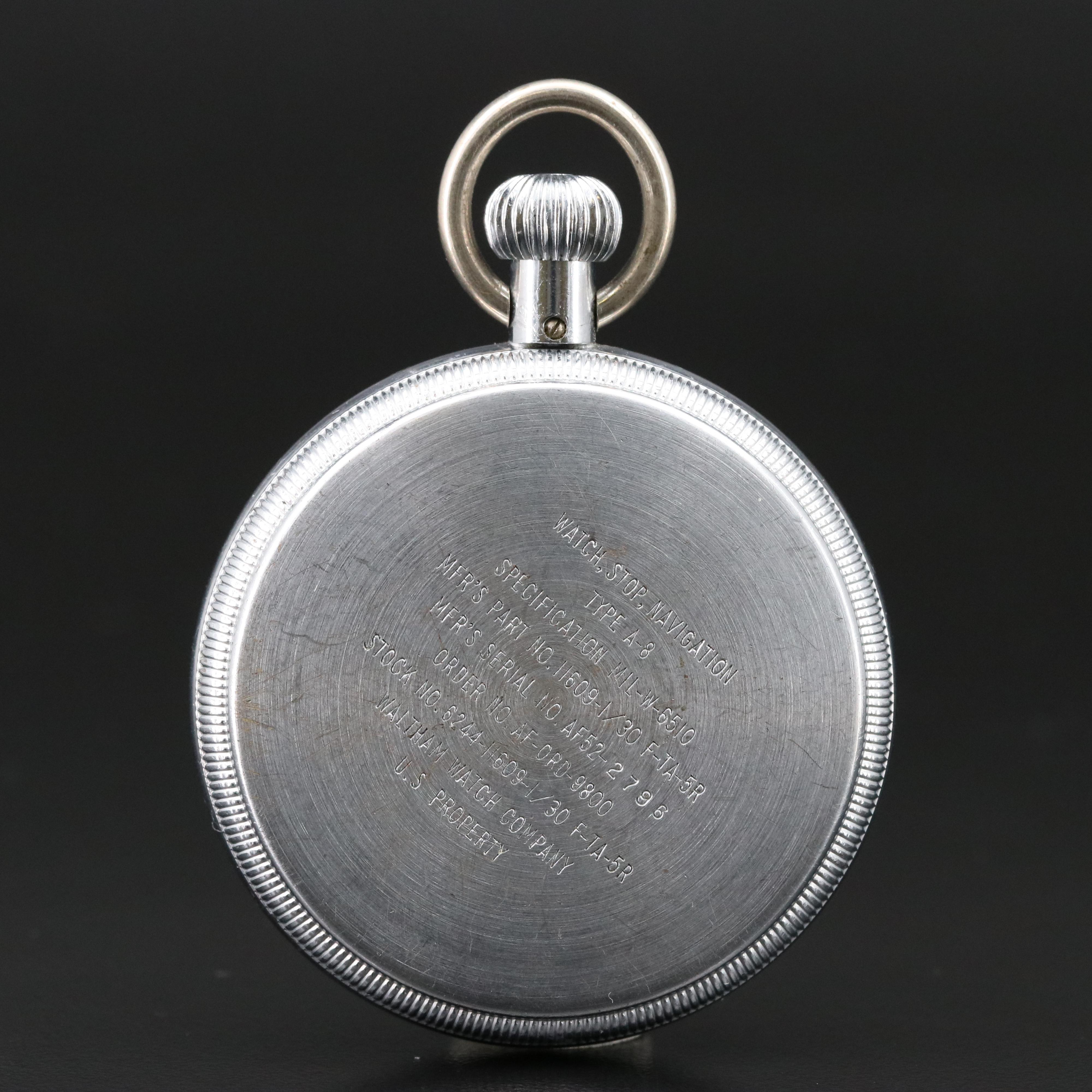 Waltham WWII Era Navigator Military Stopwatch