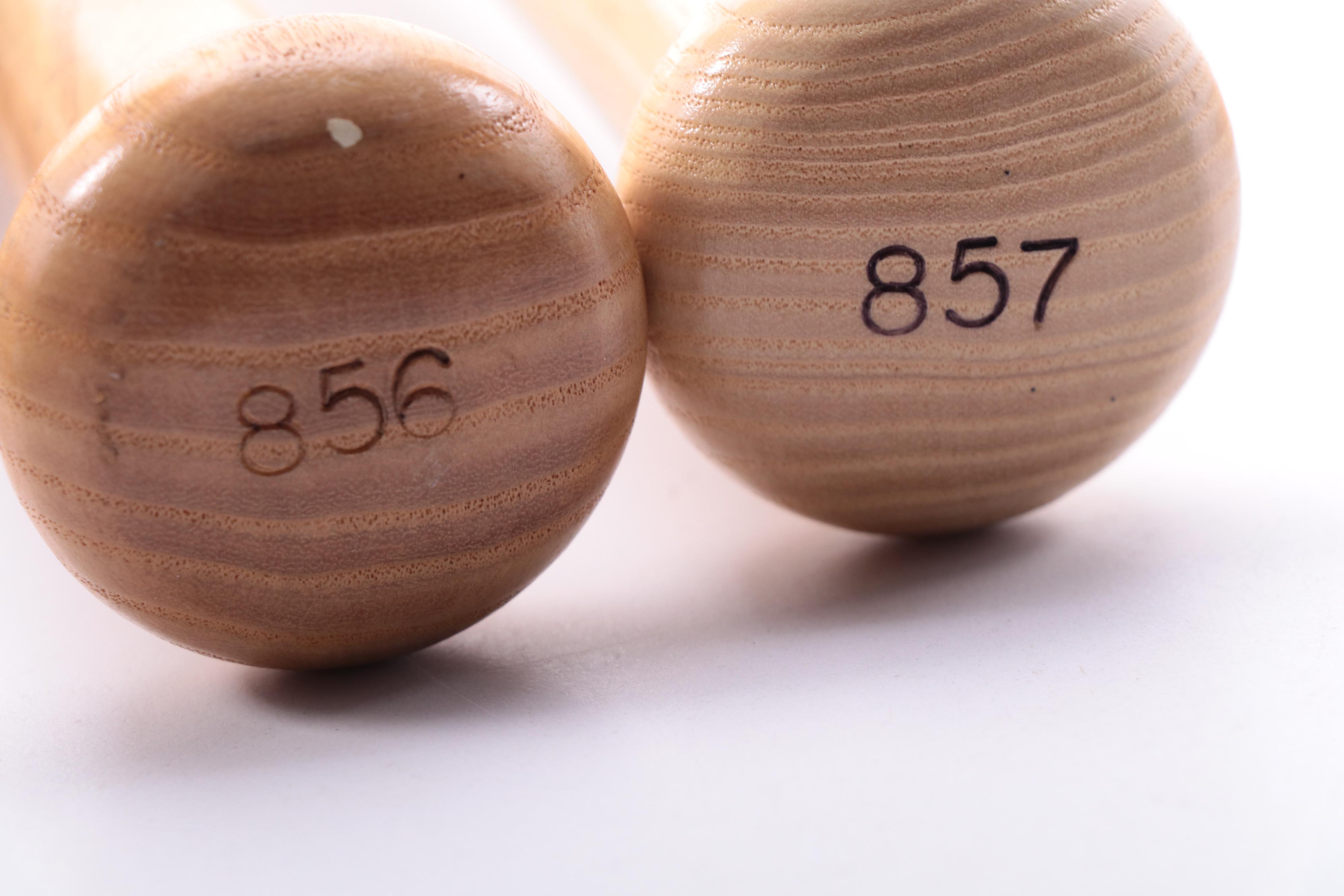 Boston Red Sox 2004 World Series Commemorative Bats and Baseball