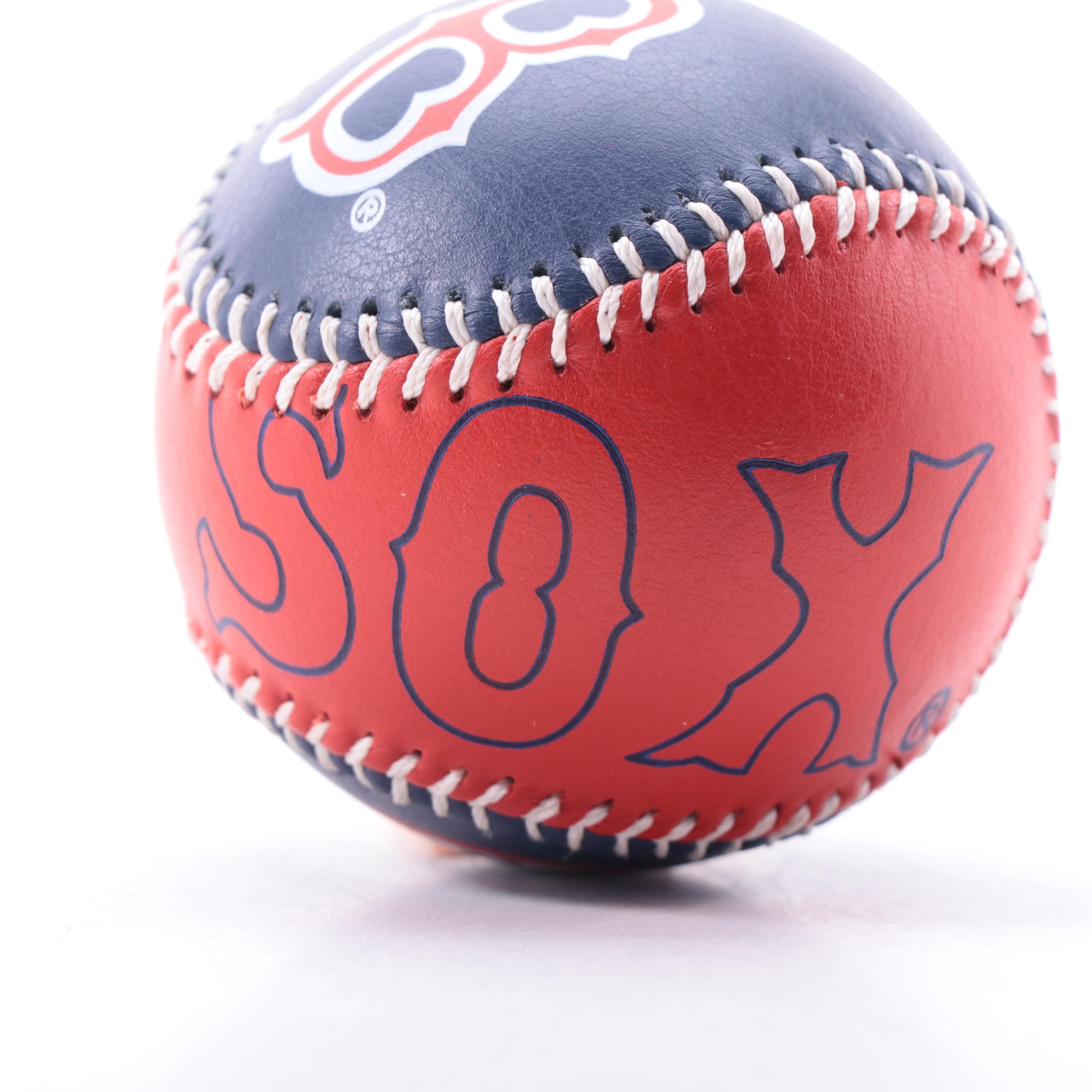 Boston Red Sox 2004 World Series Commemorative Bats and Baseball