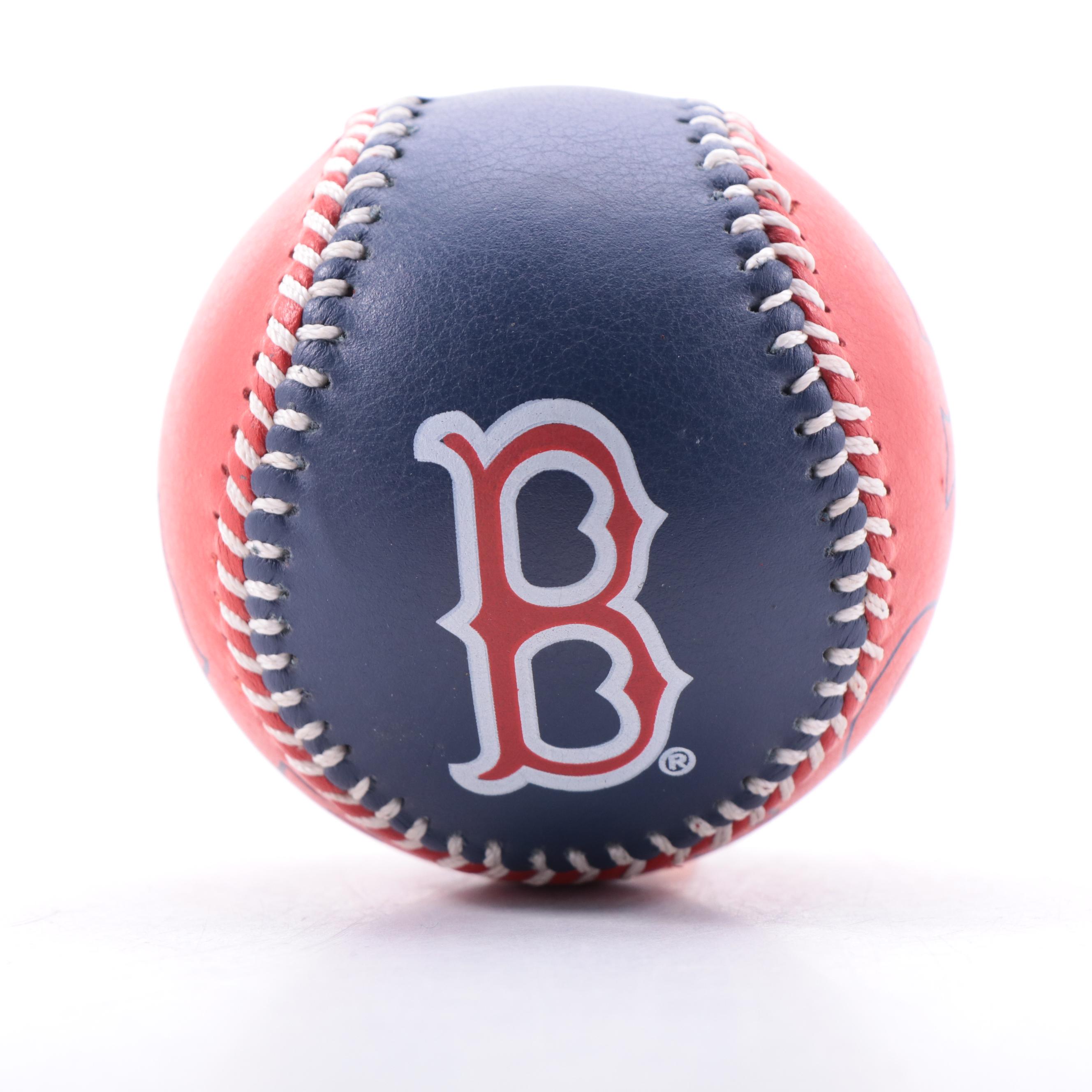 Boston Red Sox 2004 World Series Commemorative Bats and Baseball