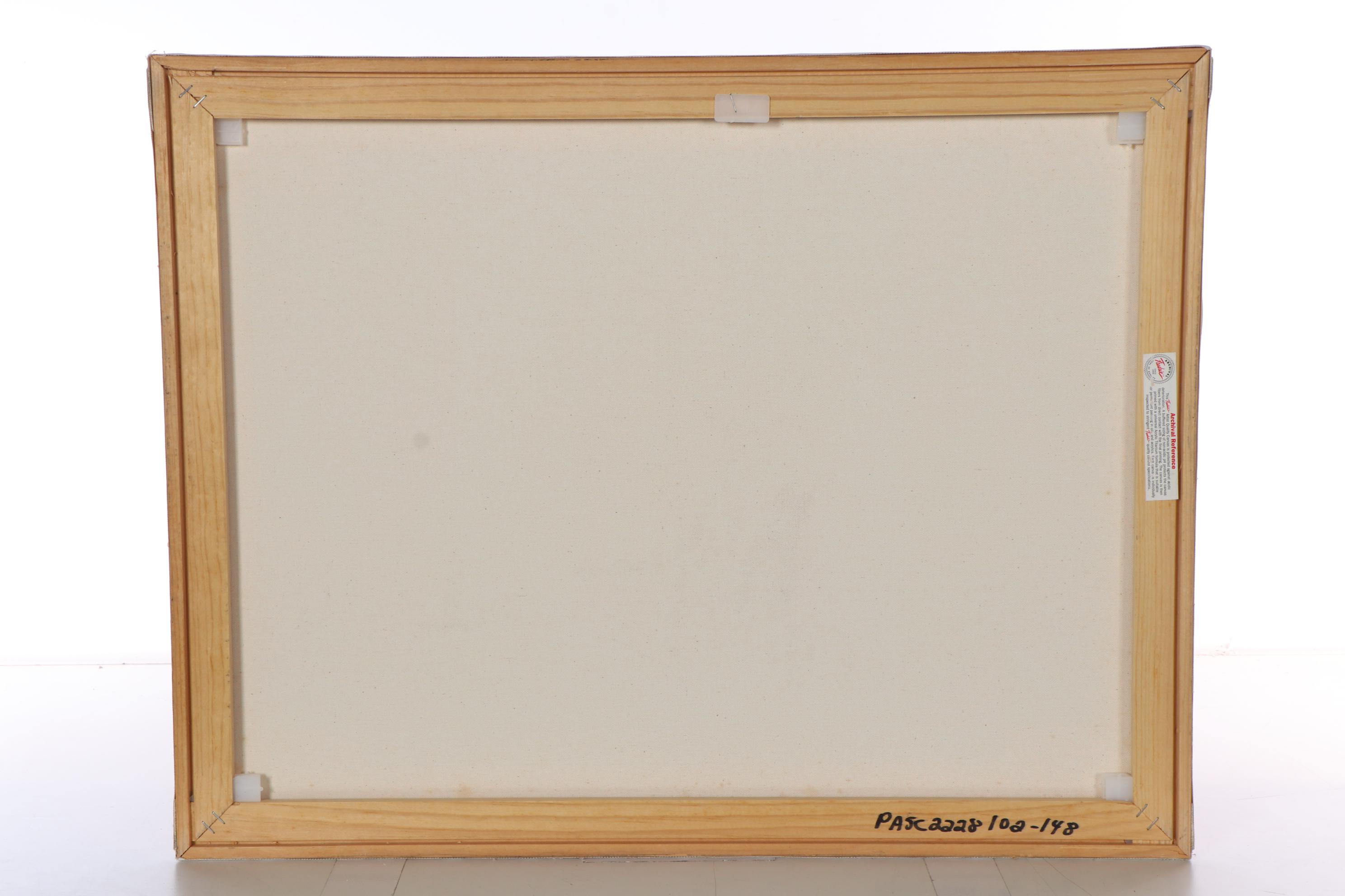 Jerry Kellems Abstract Acrylic Painting