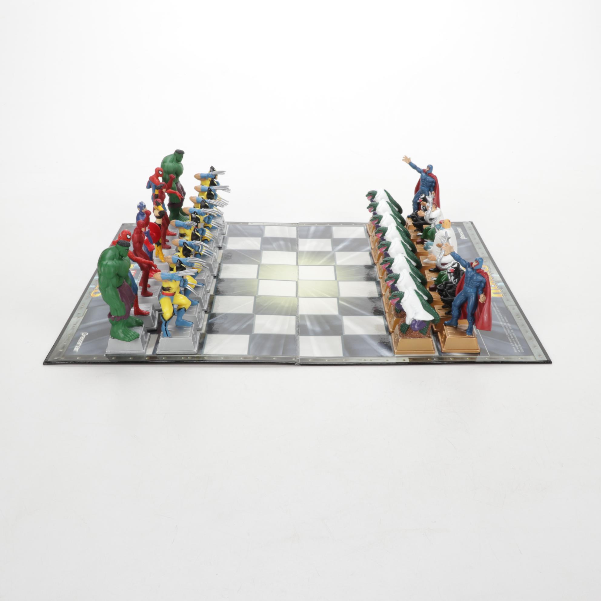 Pressman Marvel Heroes Chess Set, 2003