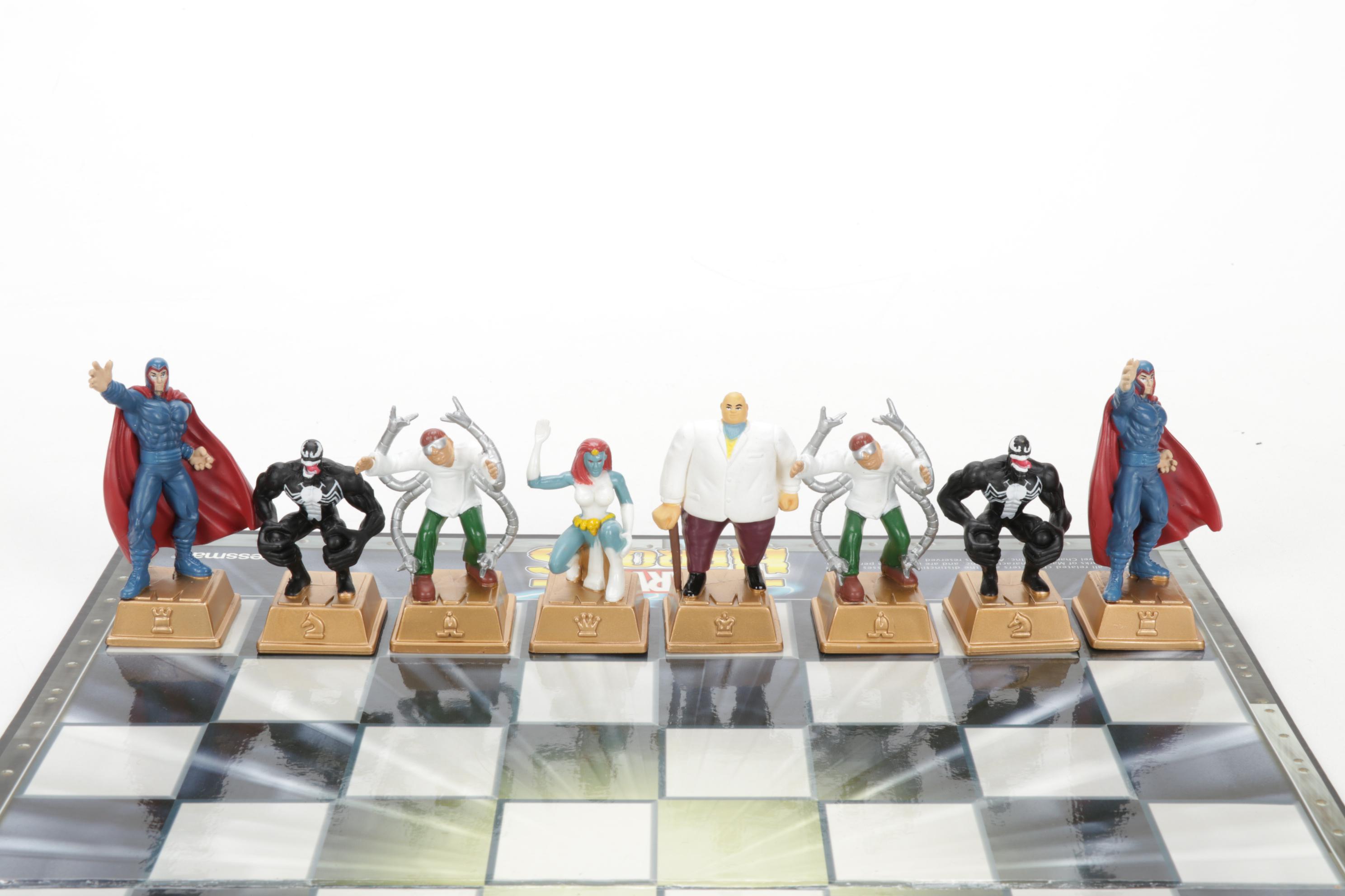 Pressman Marvel Heroes Chess Set, 2003