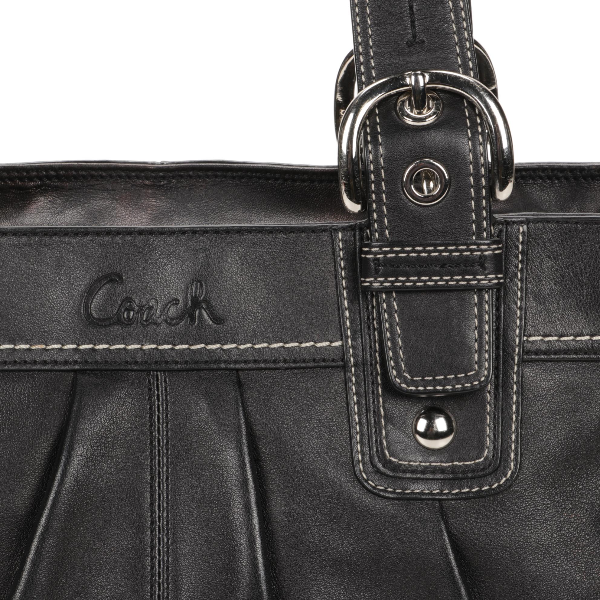 Coach Black Leather Crossbody and Shoulder Bags