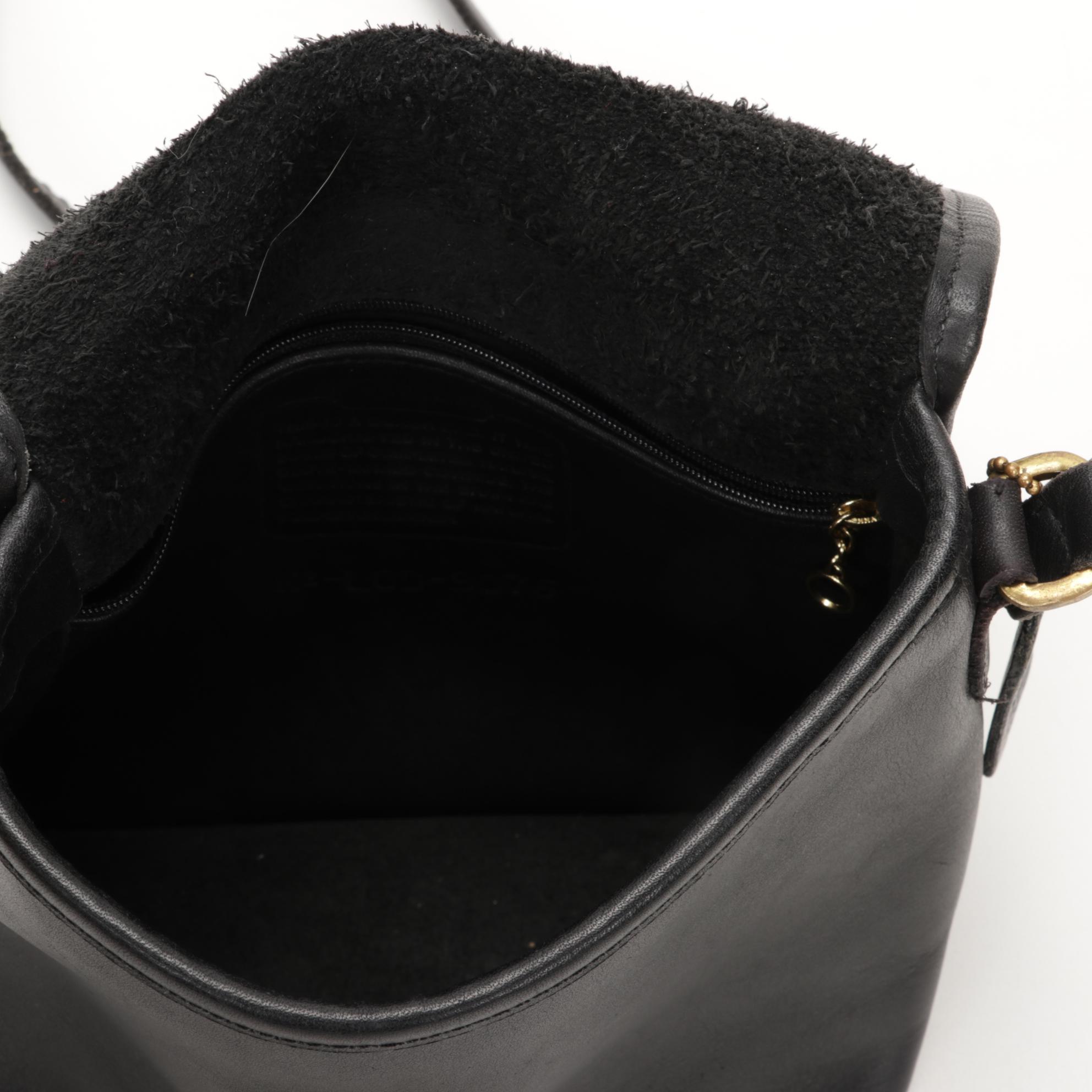 Coach Black Leather Crossbody and Shoulder Bags