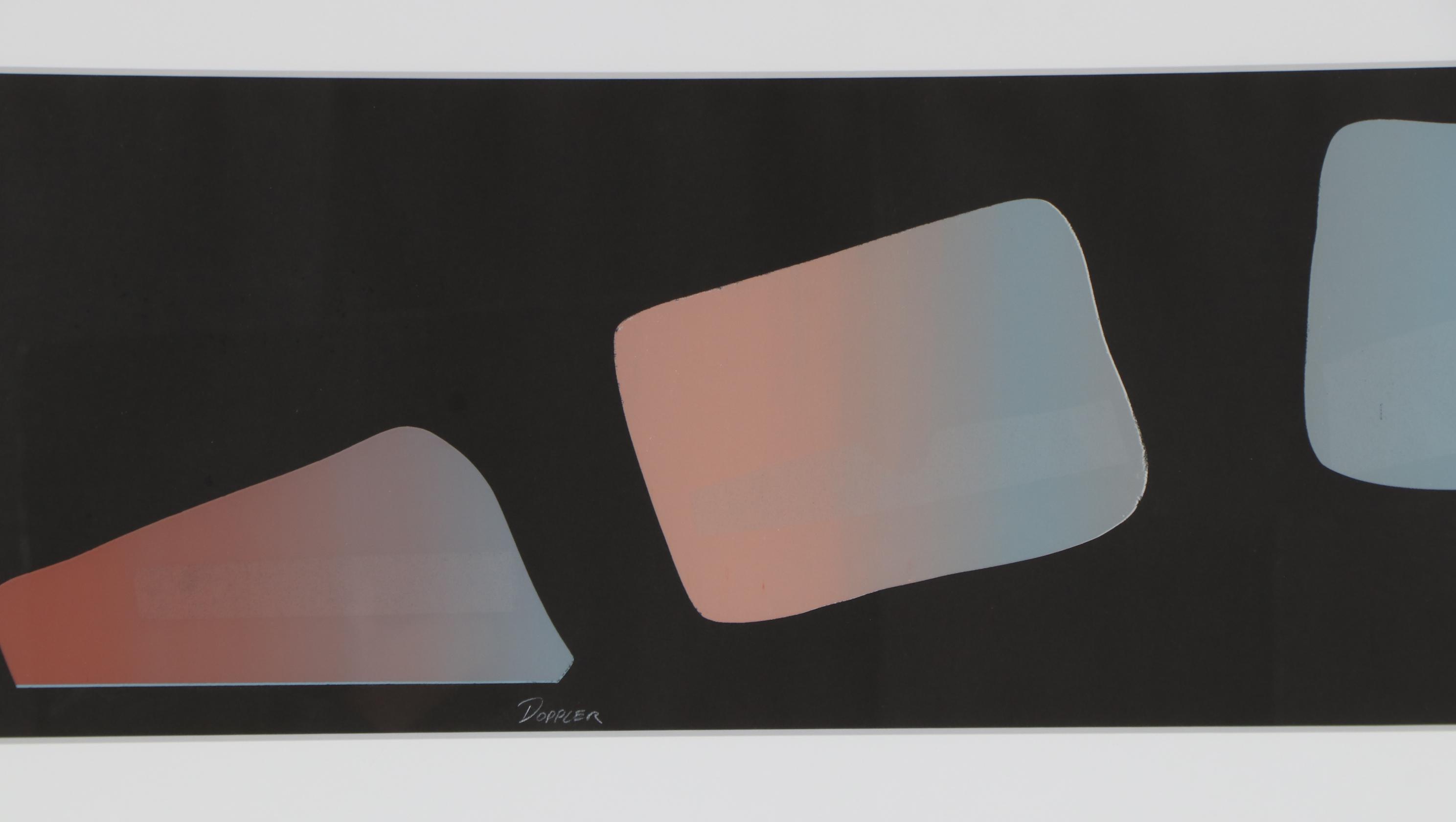 Peyton Higginson Serigraph "Doppler," 1988