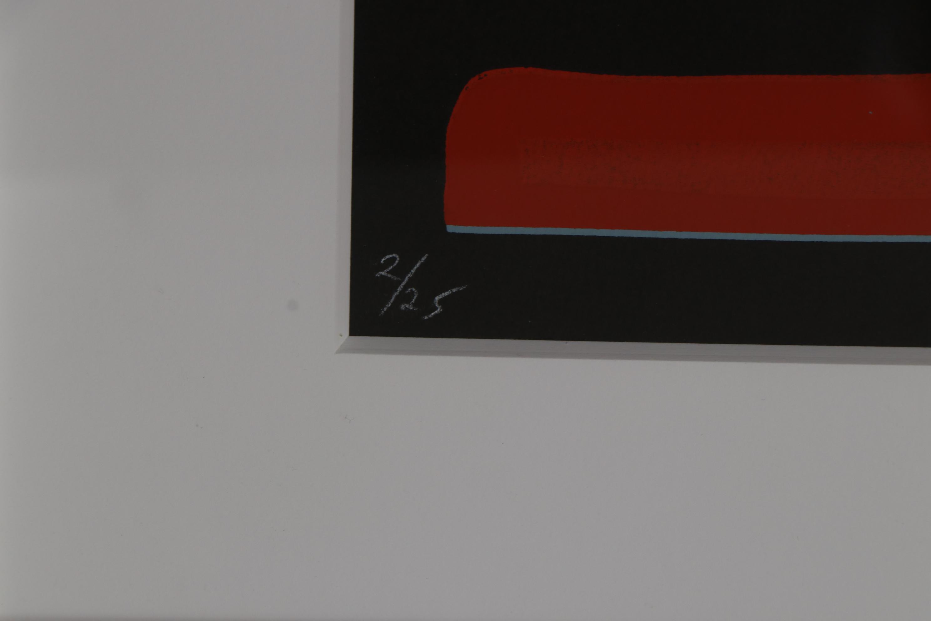 Peyton Higginson Serigraph "Doppler," 1988