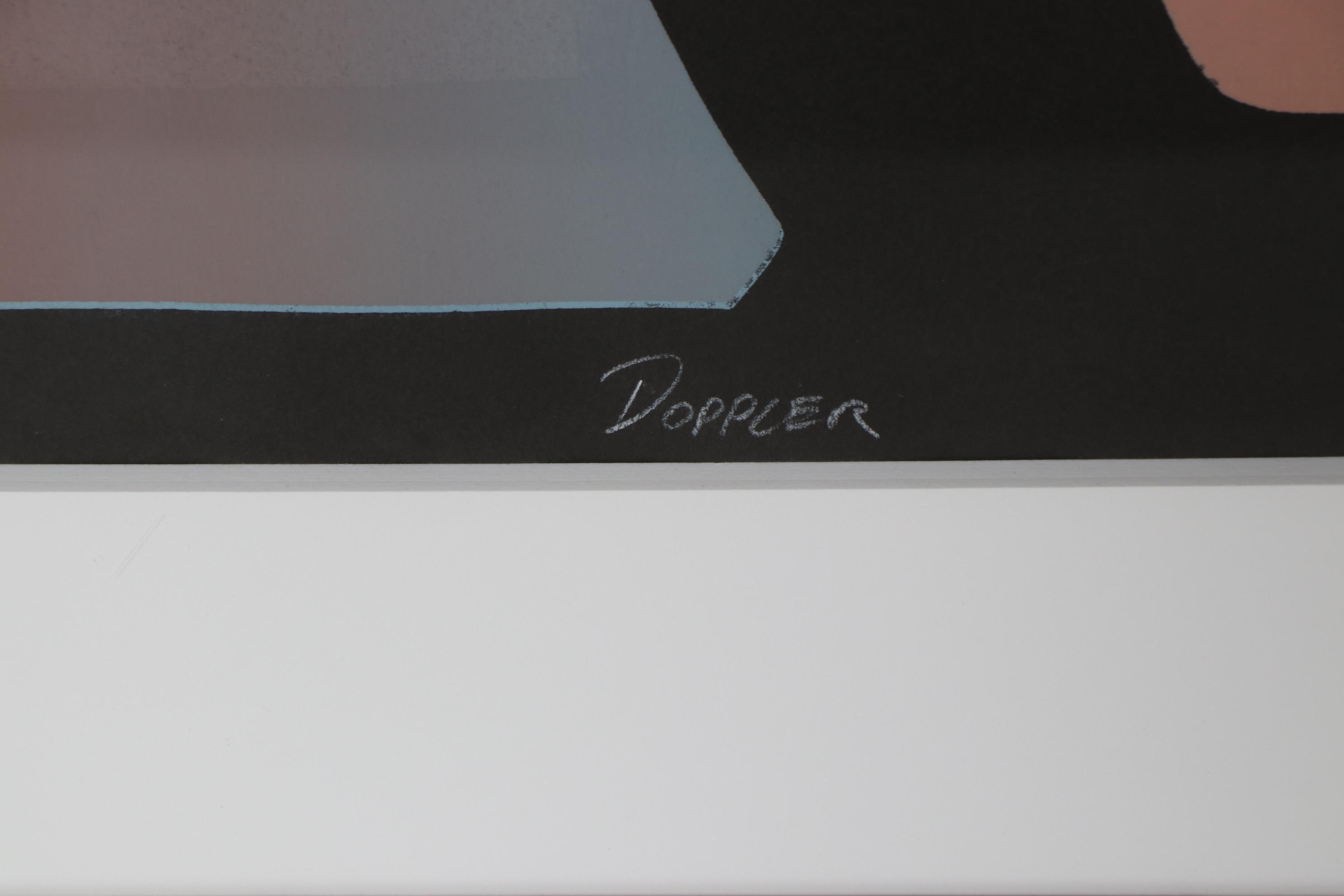Peyton Higginson Serigraph "Doppler," 1988