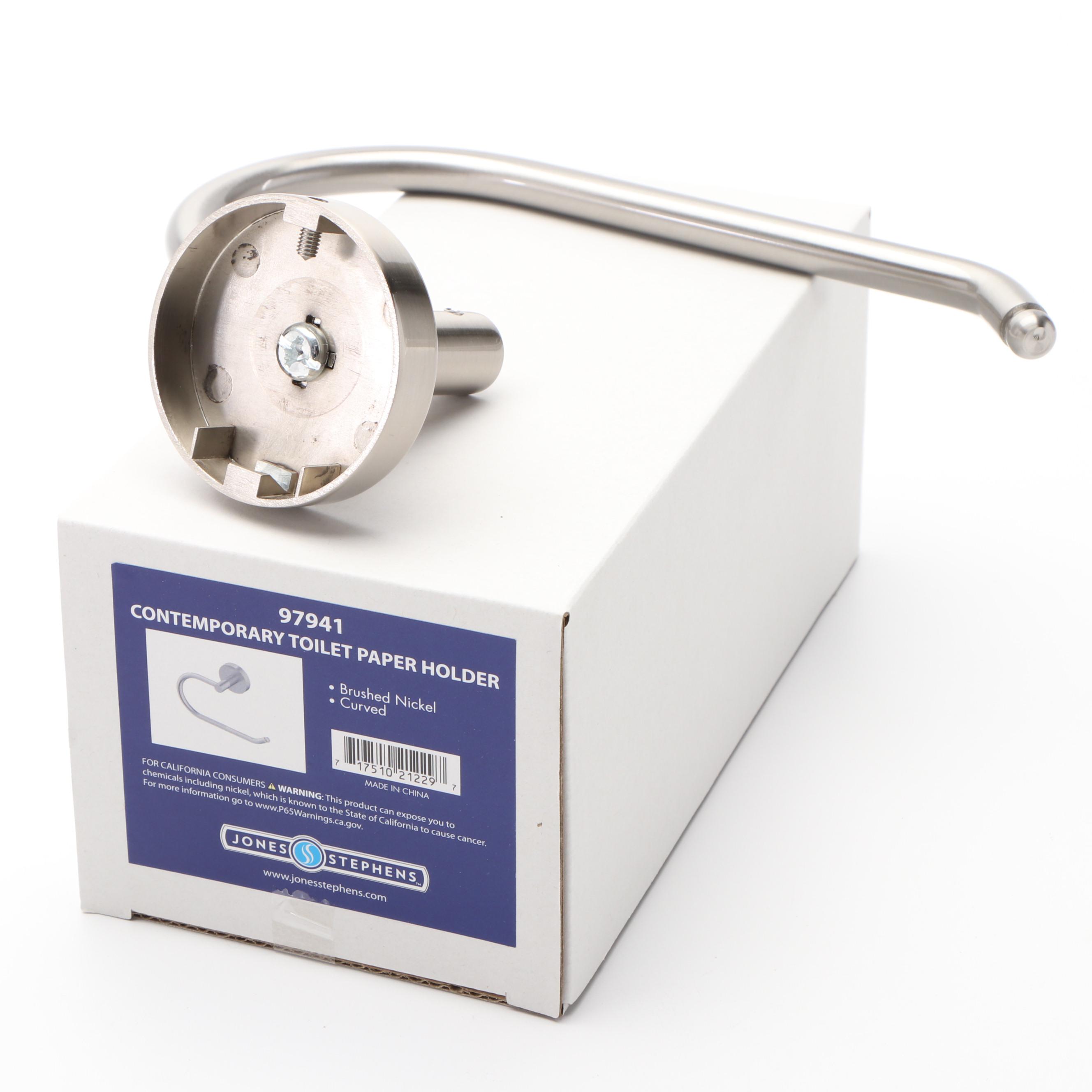 Toe Touch Tub Drain Kits, Shower Trim Kits, 18'' Towel Bar, Toilet Paper Holder