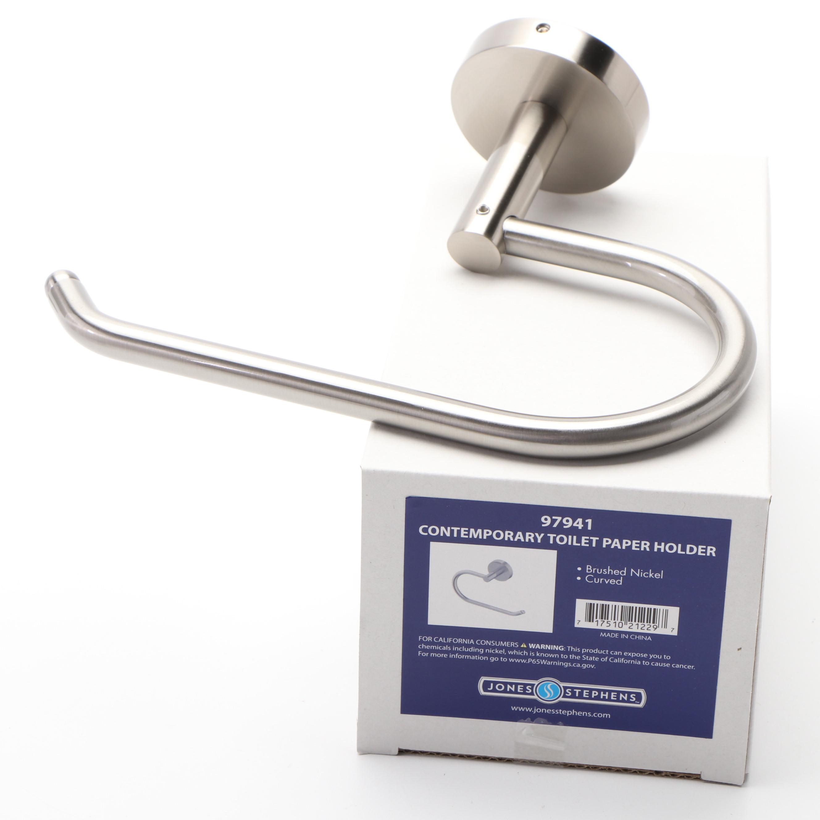 Toe Touch Tub Drain Kits, Shower Trim Kits, 18'' Towel Bar, Toilet Paper Holder