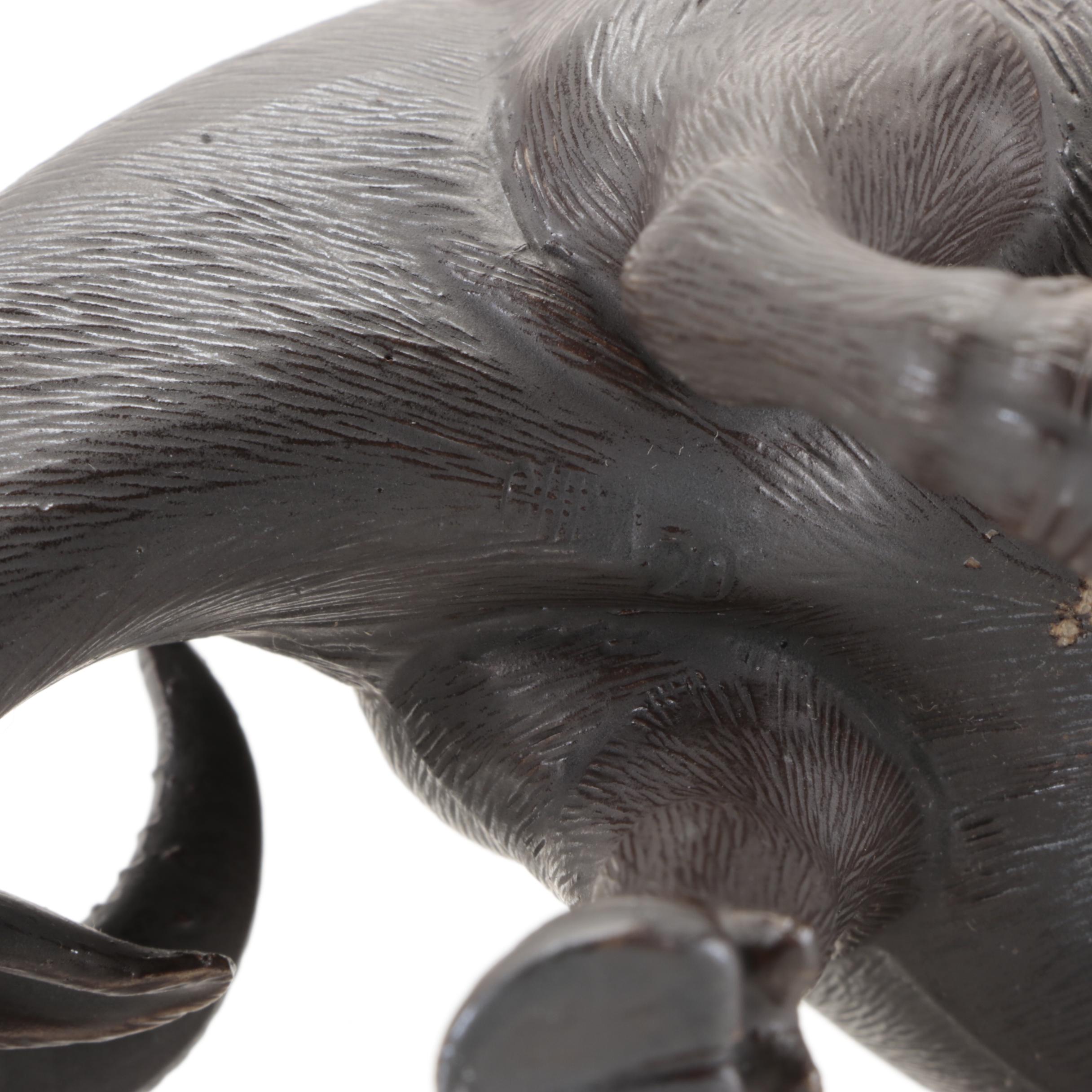 Chinese Shiwan Mudmen Figurines of Fisherman, Shouxing, and a Child on a Buffalo