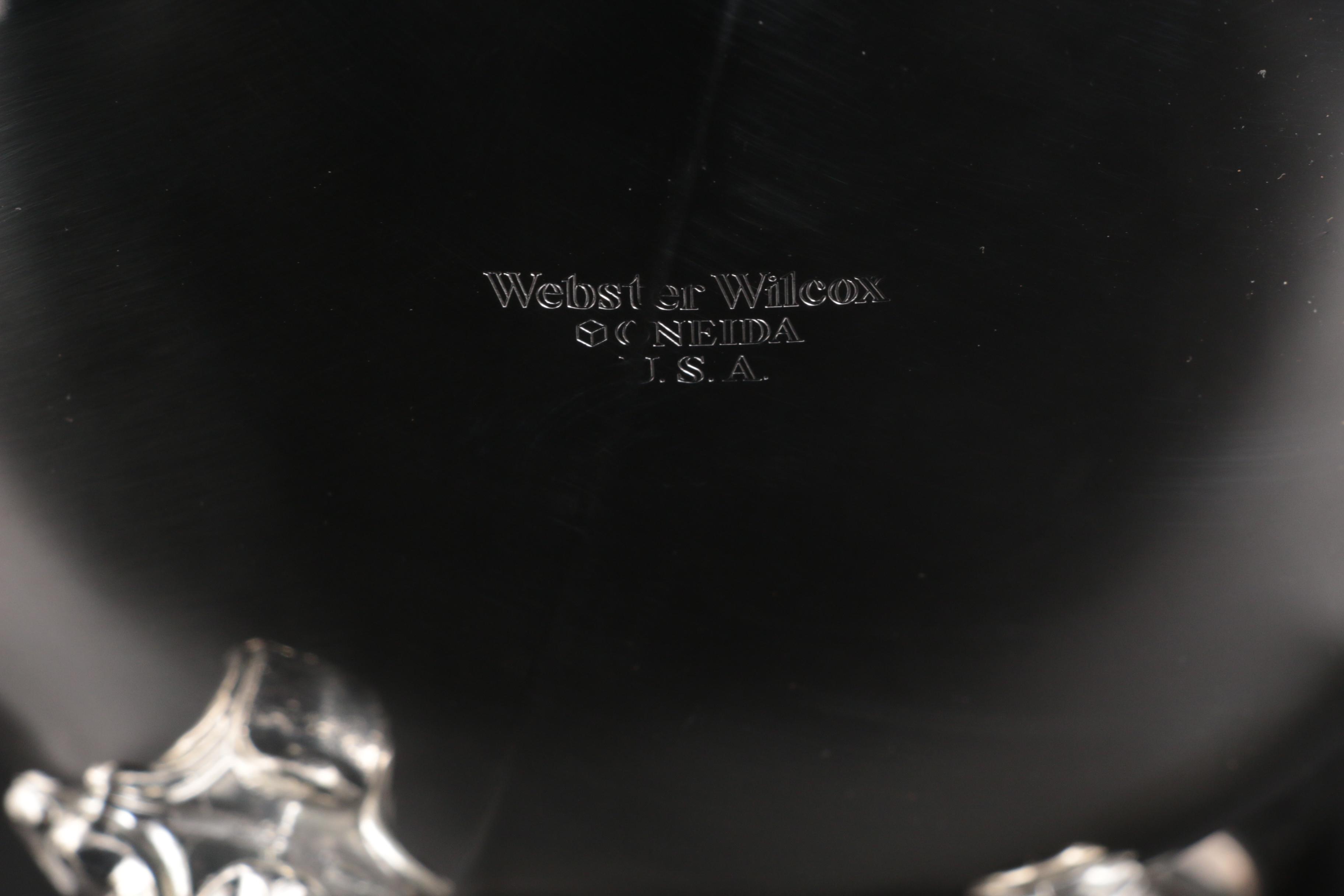 Webster Wilcox Oneida Silver Plate Tea and Coffee Set