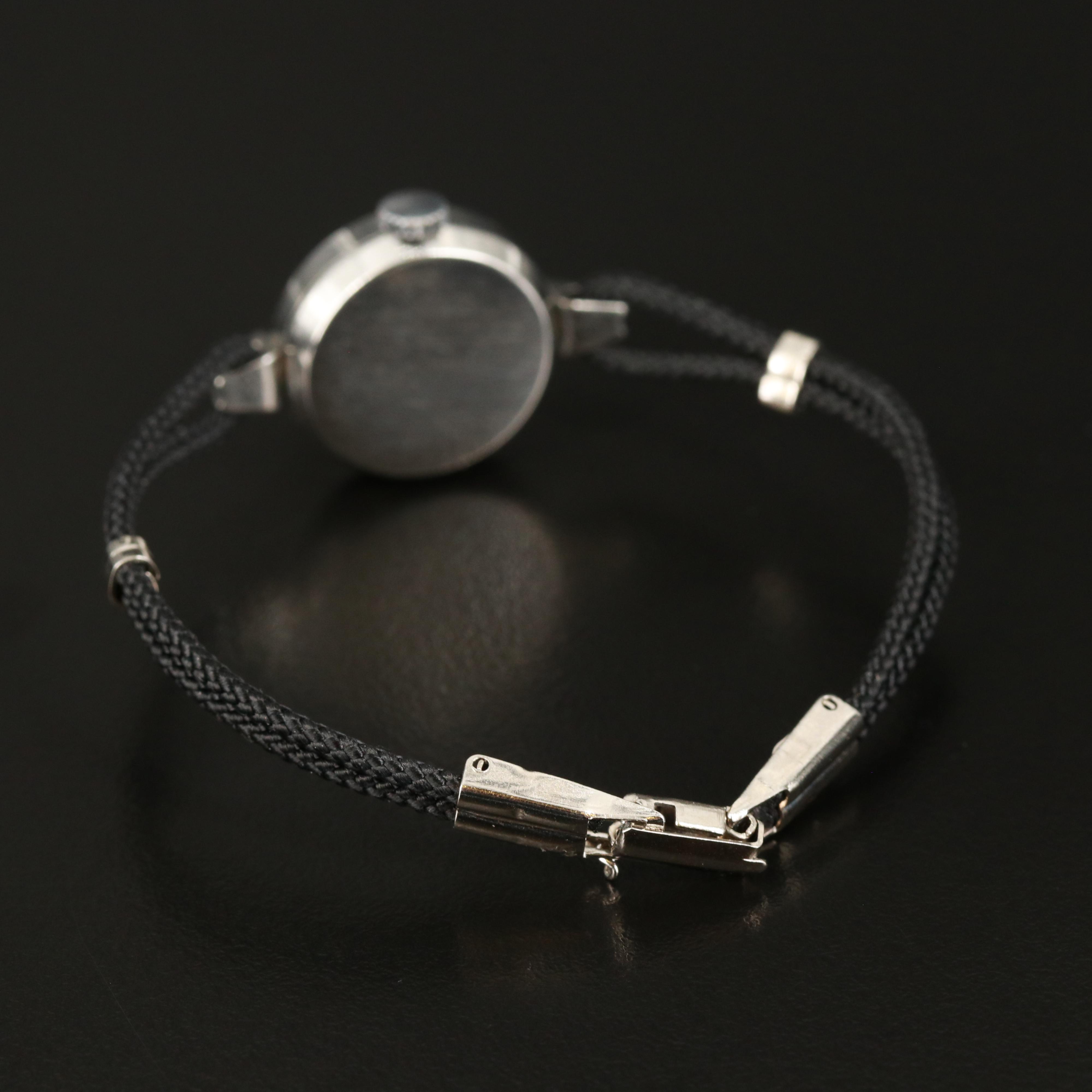 Rolex Precision Stainless Steel Stem Wind Watch