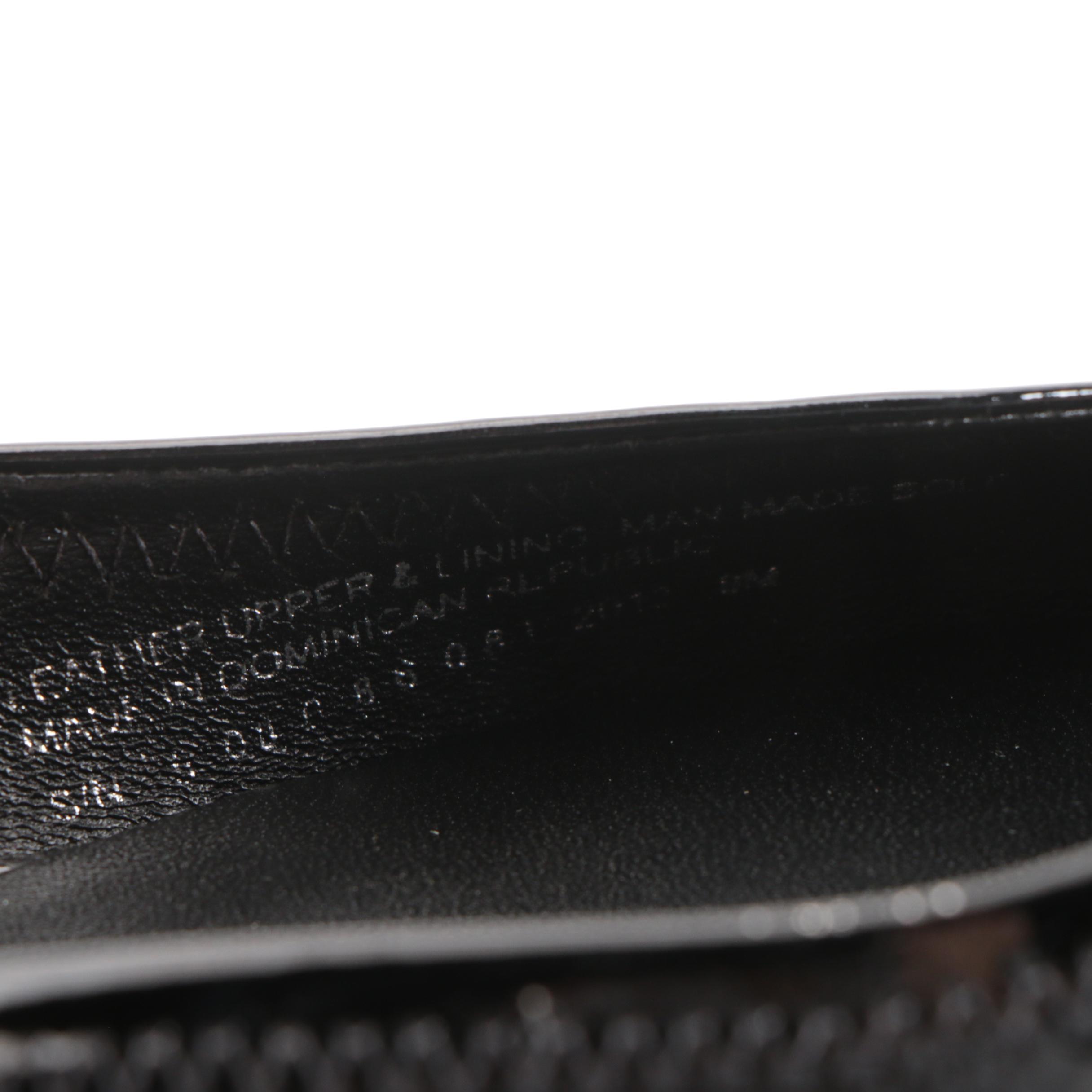 Tory Burch Ballet Flats in Black Patent Leather and and Navy Leather