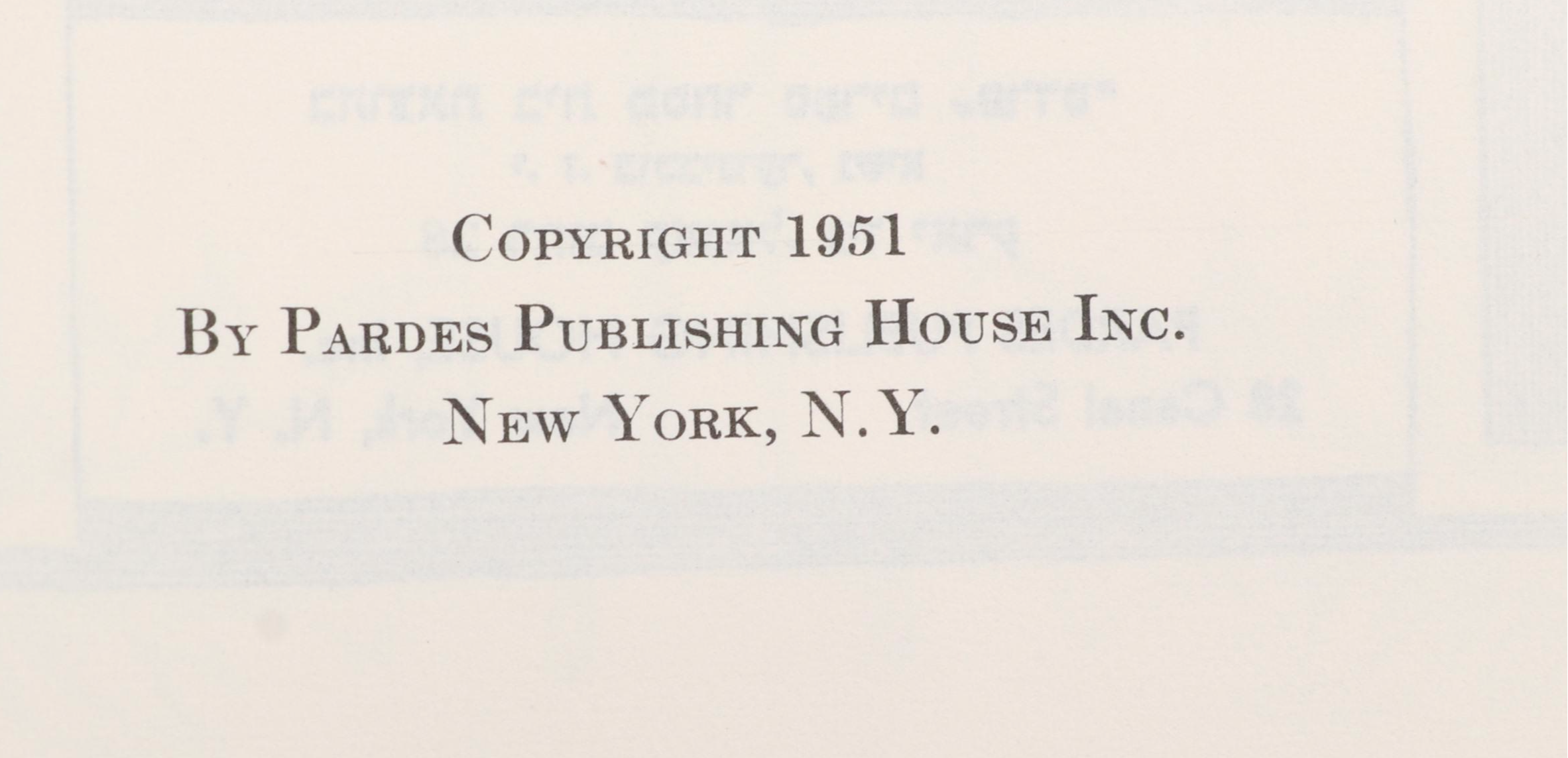 Hebrew Language "Mikraot Gedolot" Complete Ten-Volume Set, 1951