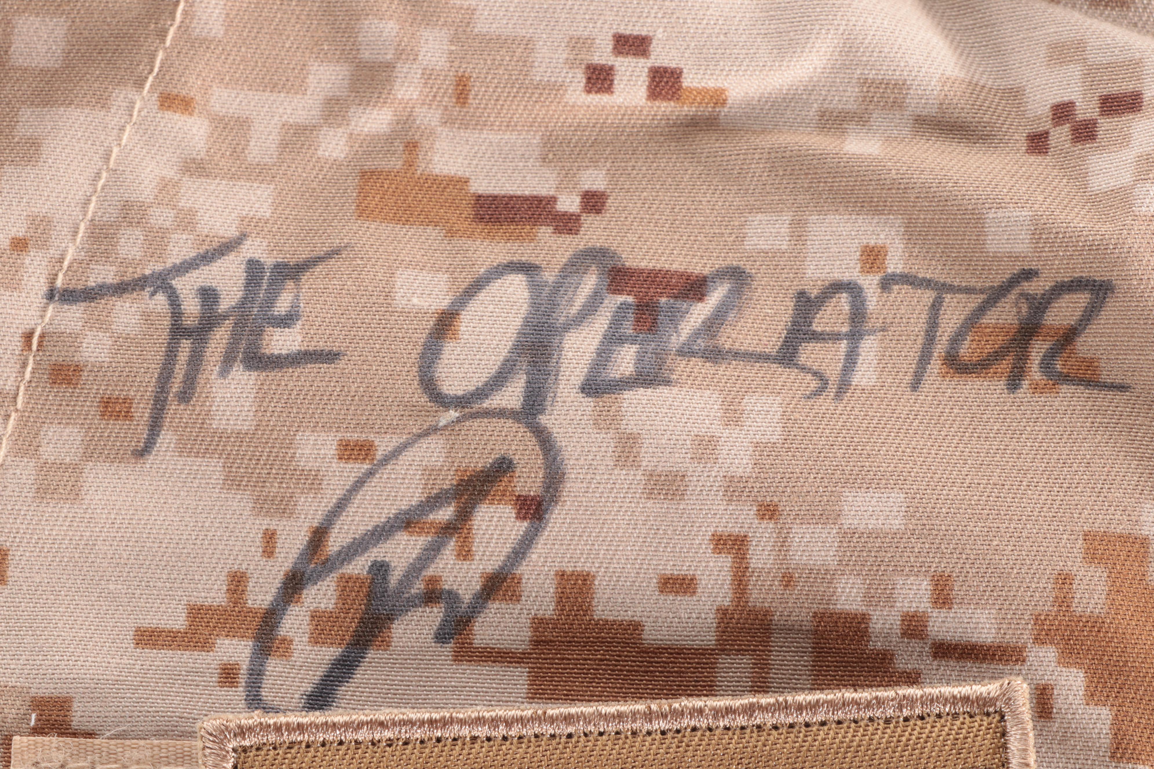 Robert O'Neill Signed "The Operator" Navy Seal Team Six Shirt, PSA COA