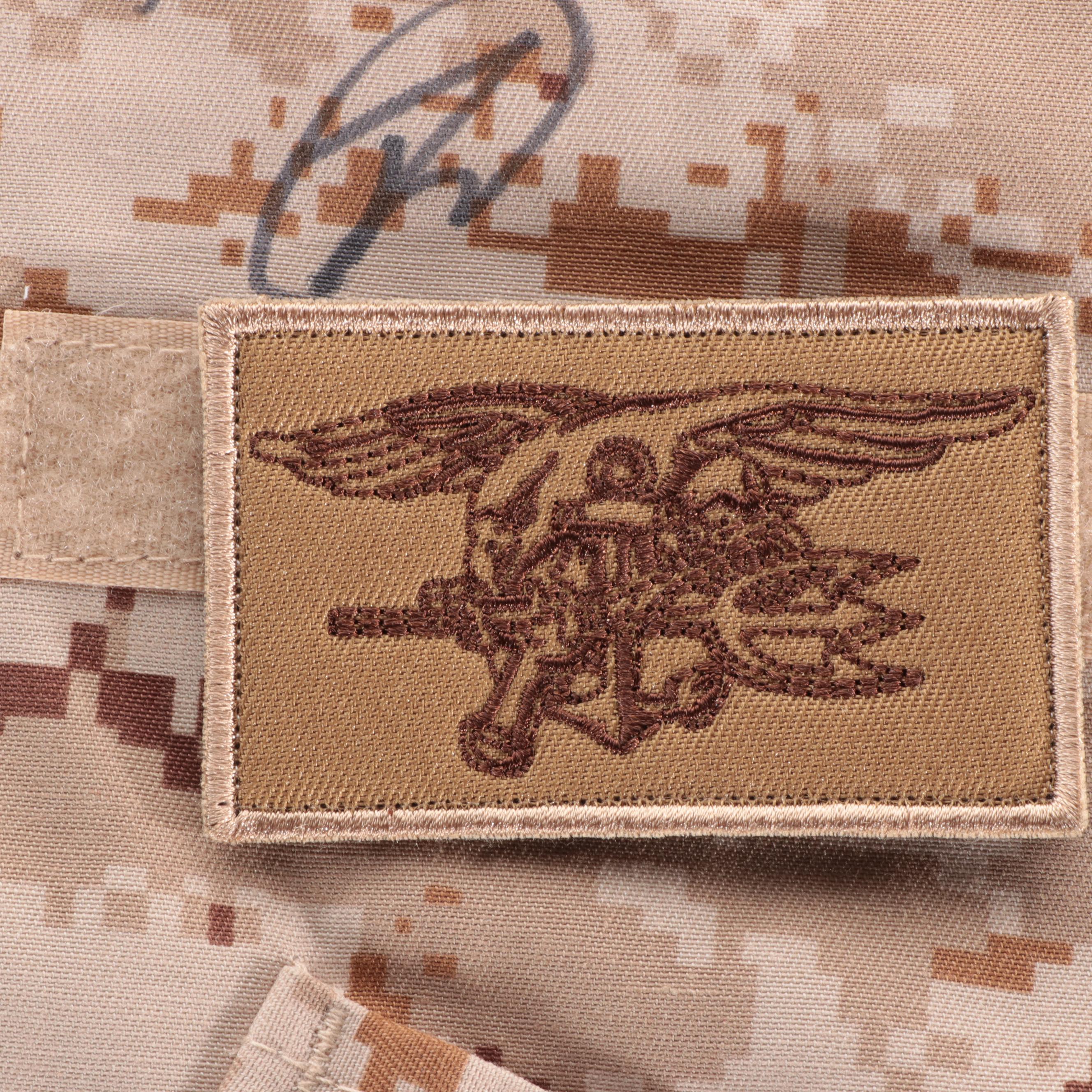 Robert O'Neill Signed "The Operator" Navy Seal Team Six Shirt, PSA COA