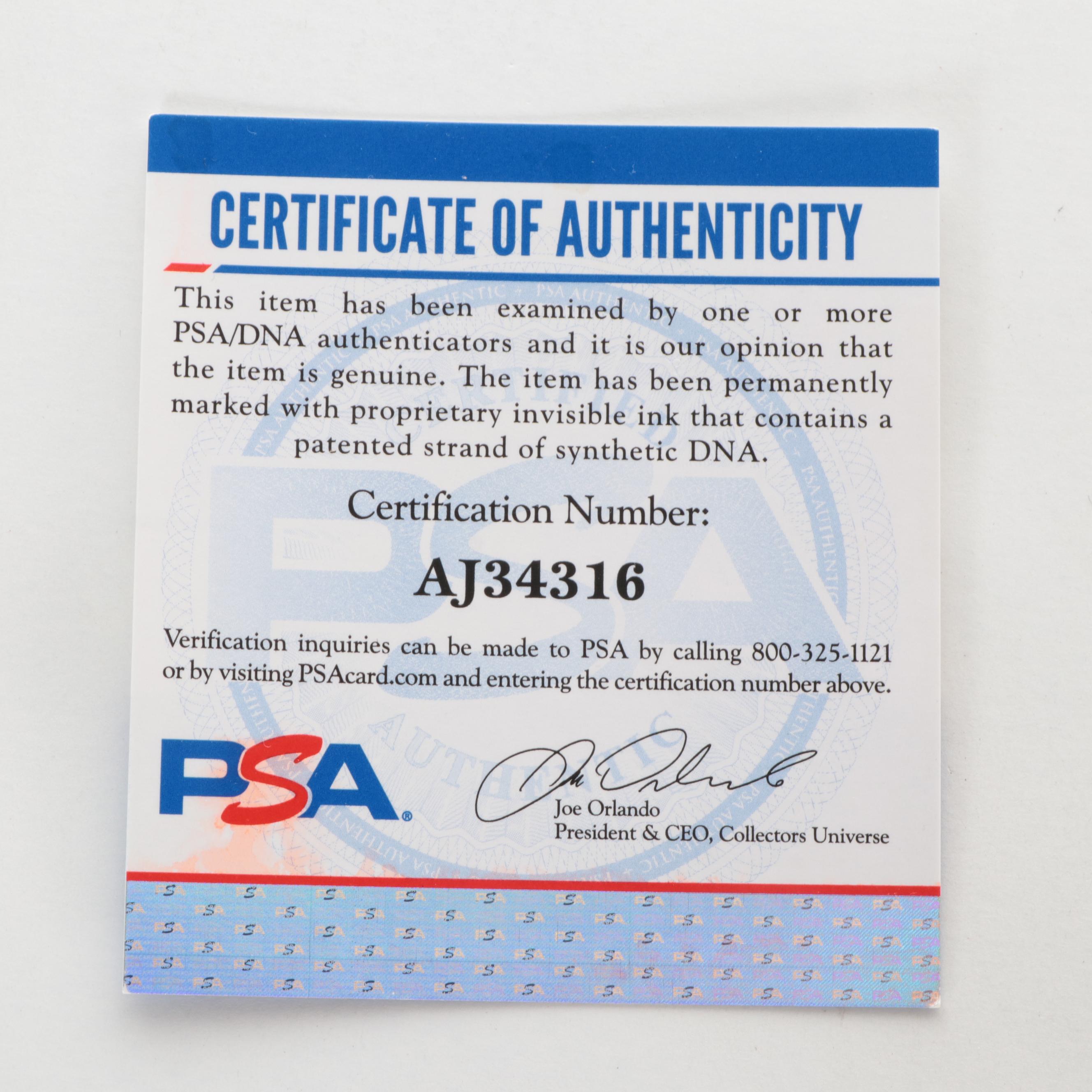 Robert O'Neill Signed "The Operator" Navy Seal Team Six Shirt, PSA COA