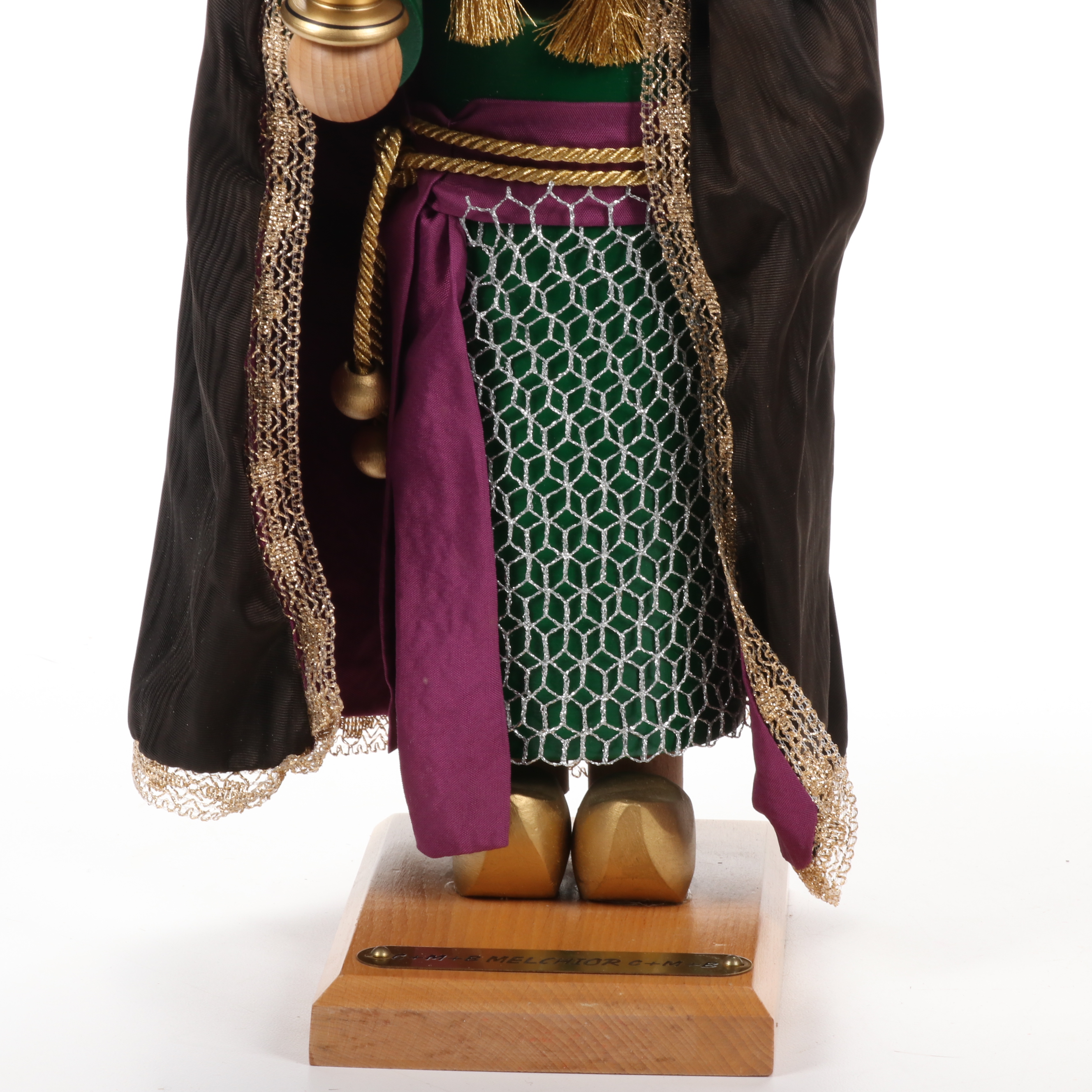 Steinbach Limited Edition "Balthasar" and "Melchior" Wise Men Wooden Nutcrackers