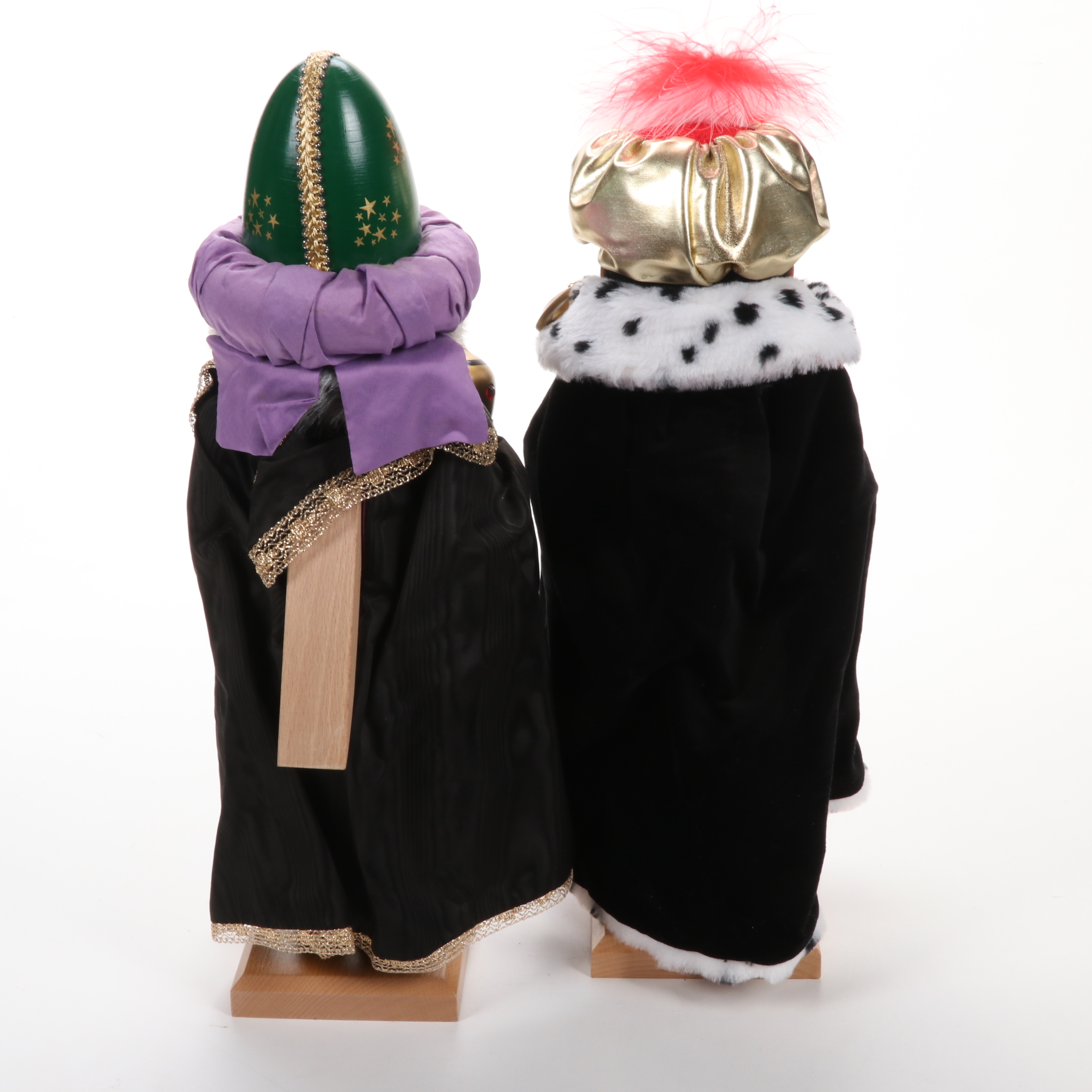 Steinbach Limited Edition "Balthasar" and "Melchior" Wise Men Wooden Nutcrackers