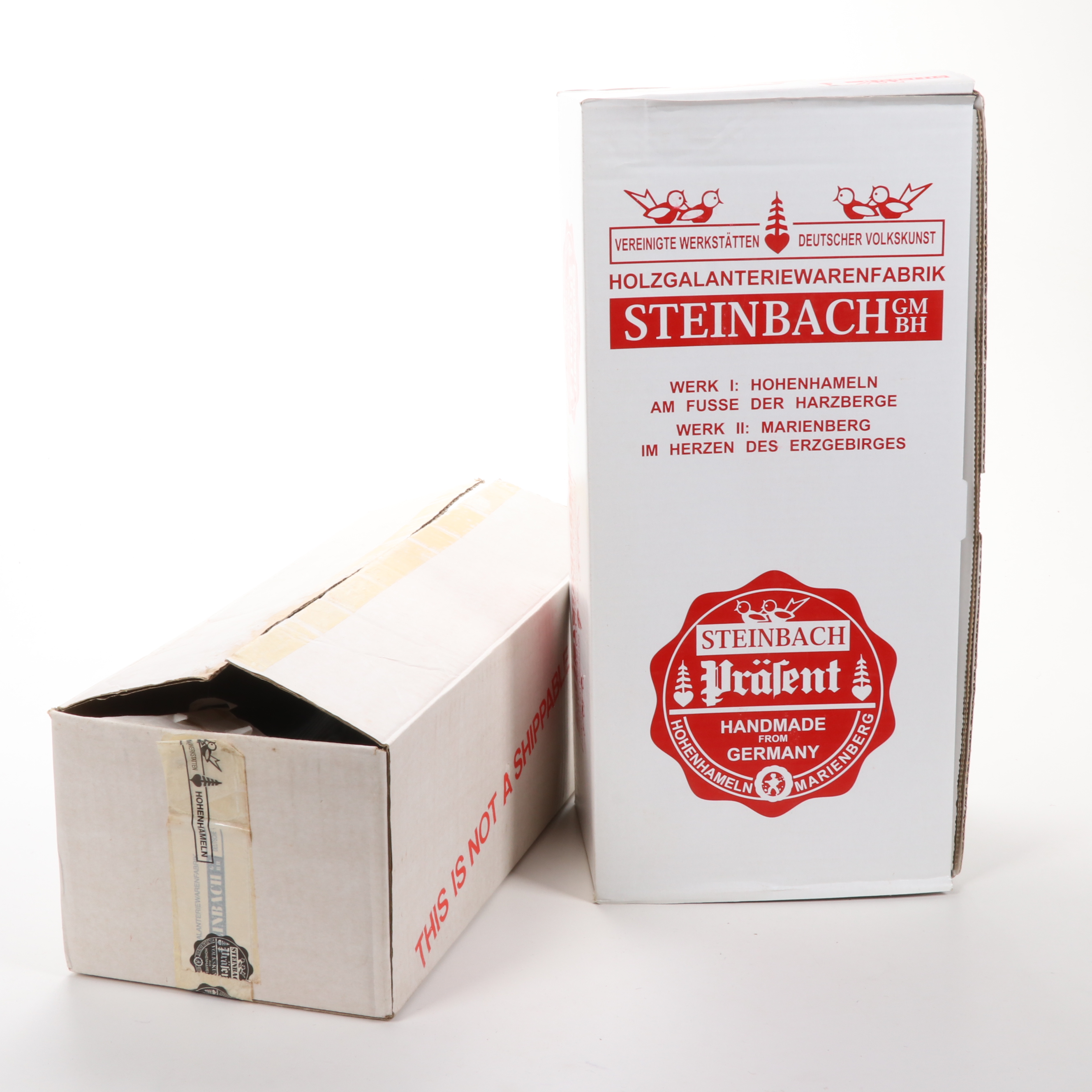 Steinbach Limited Edition "Balthasar" and "Melchior" Wise Men Wooden Nutcrackers