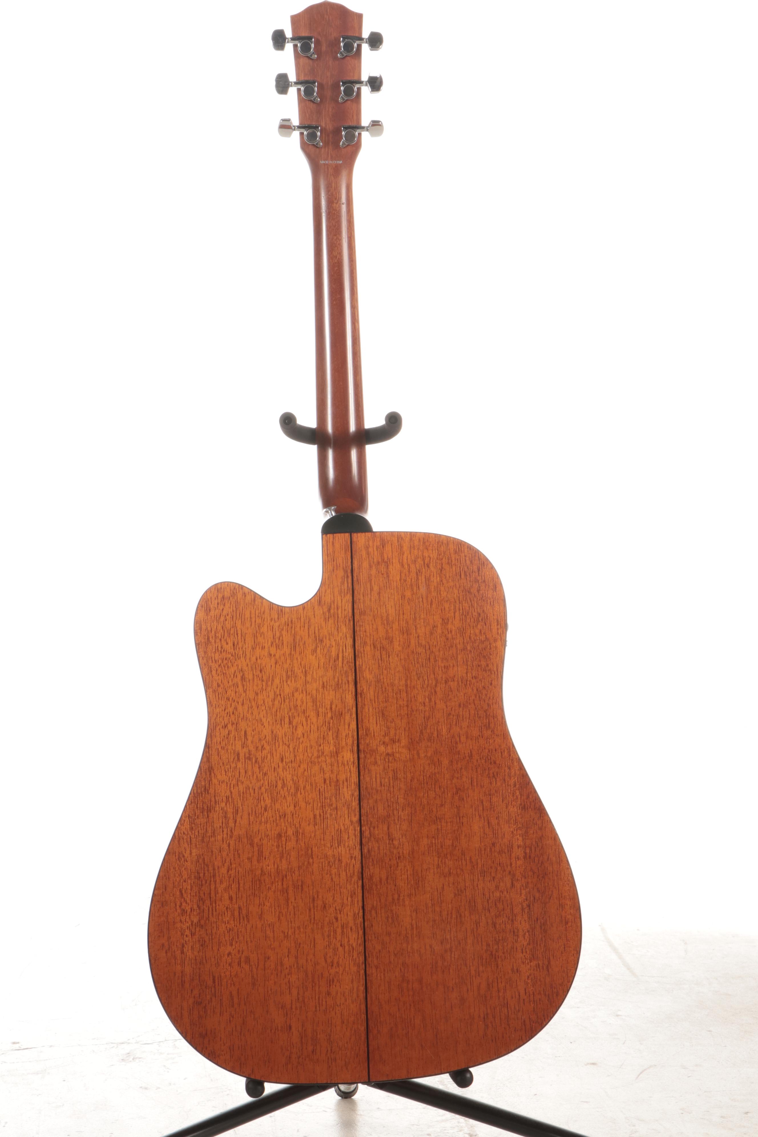 Fender Acoustic-Electric Cutaway Dreadnought Guitar