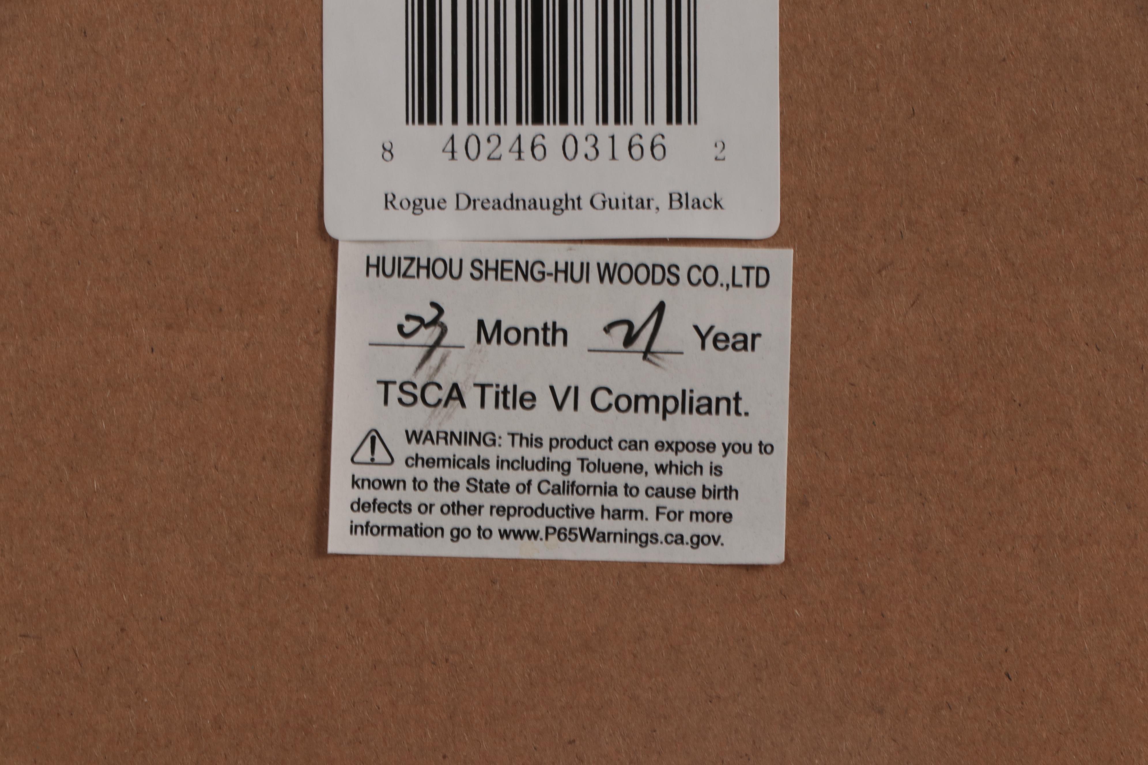 Taylor Swift Signed Rogue Dreadnought Acoustic Guitar, COA