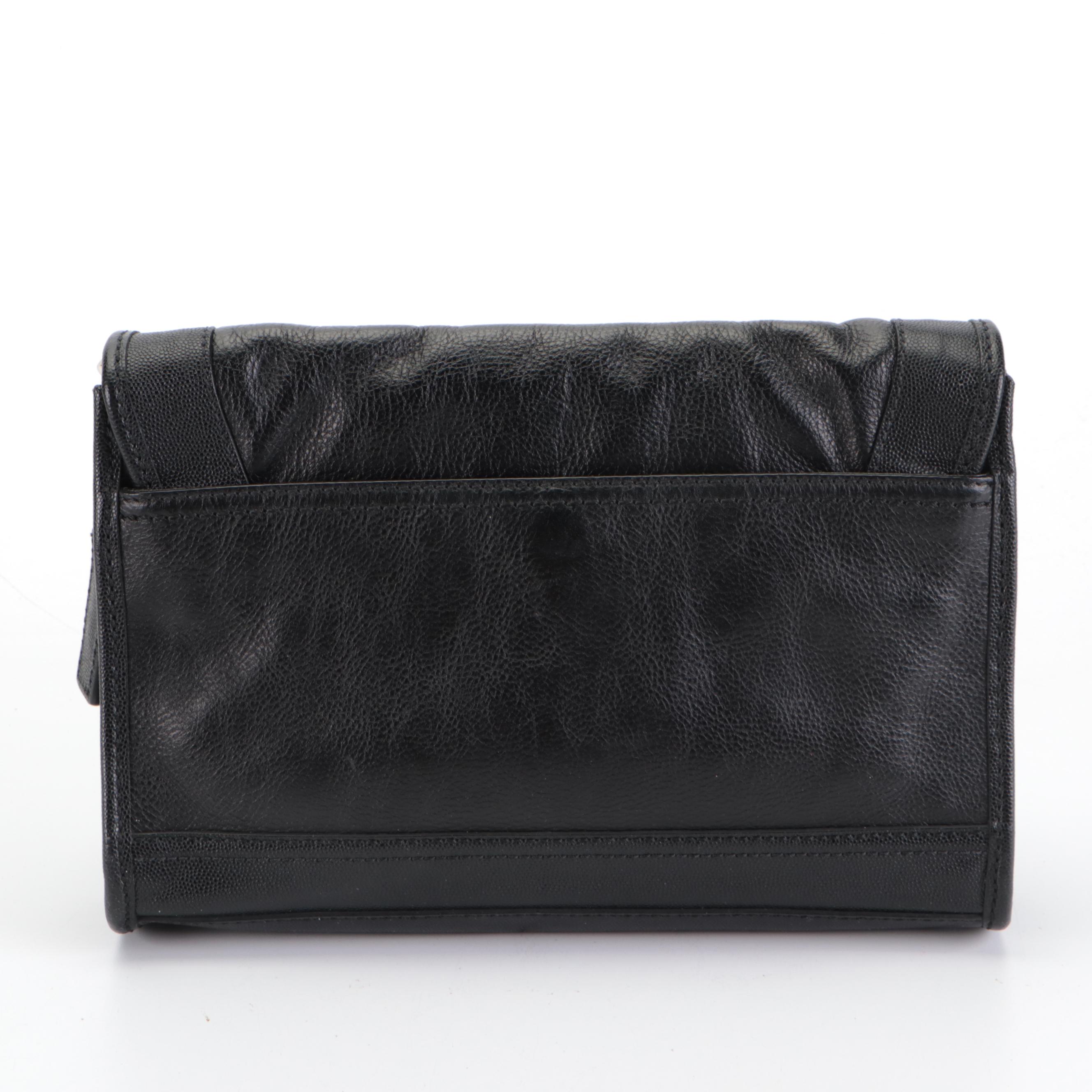 Cole Haan Jenn Small Flap Front Shoulder Bag with Tory Burch Strap