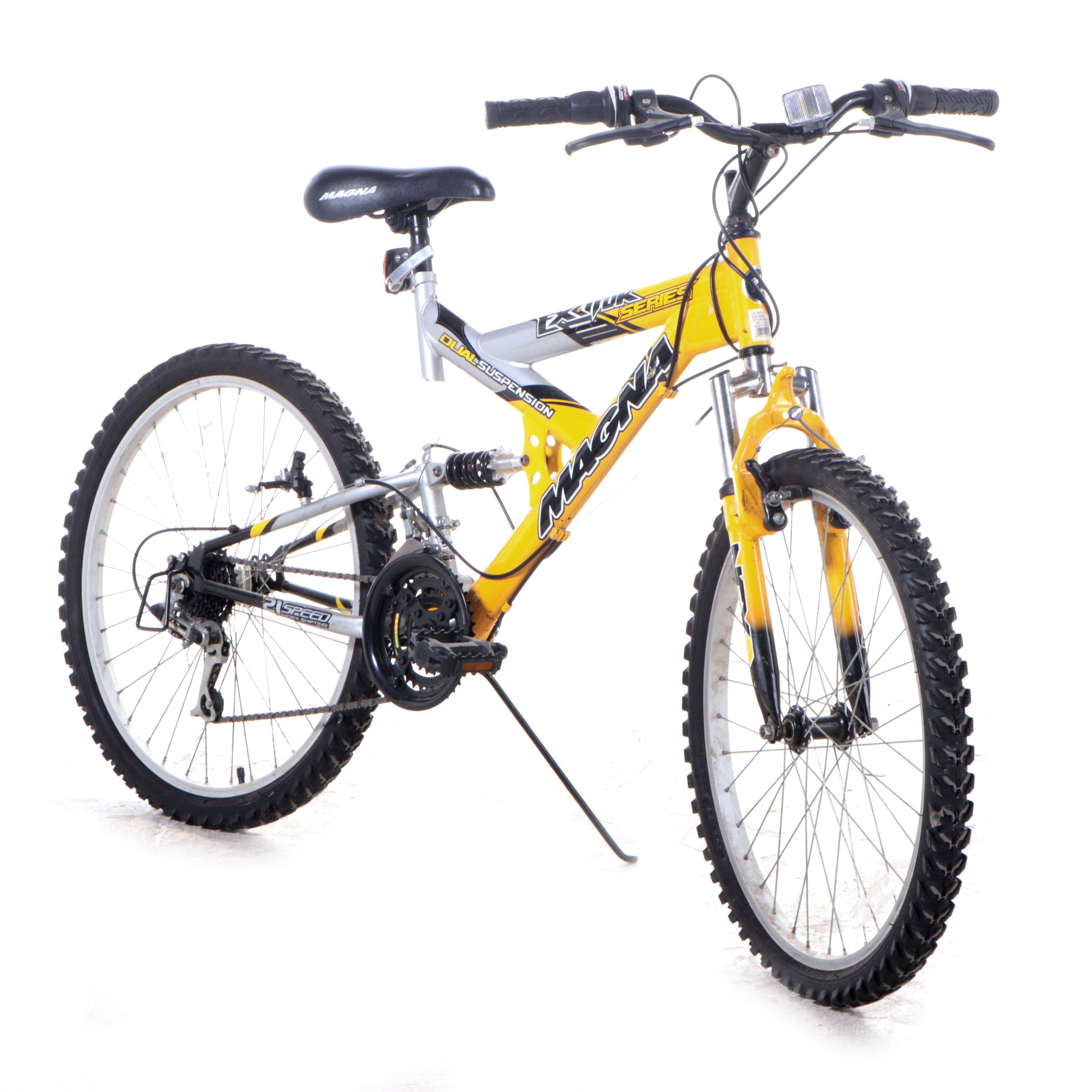 Magna "Excitor Series" 21-Speed Mountain Bike With Dual Suspension