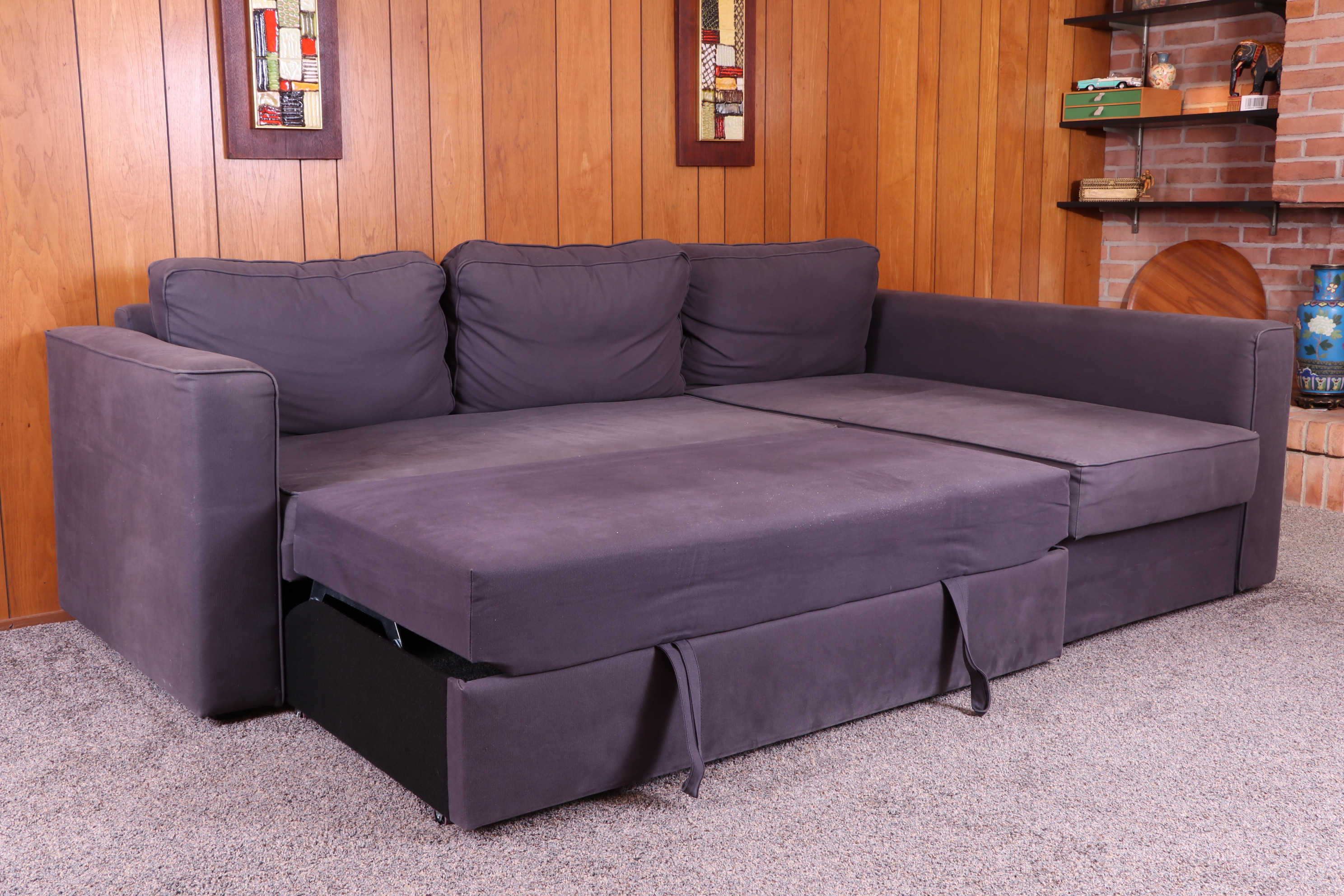 IKEA "Månstad" Sectional Sofa Bed with Storage