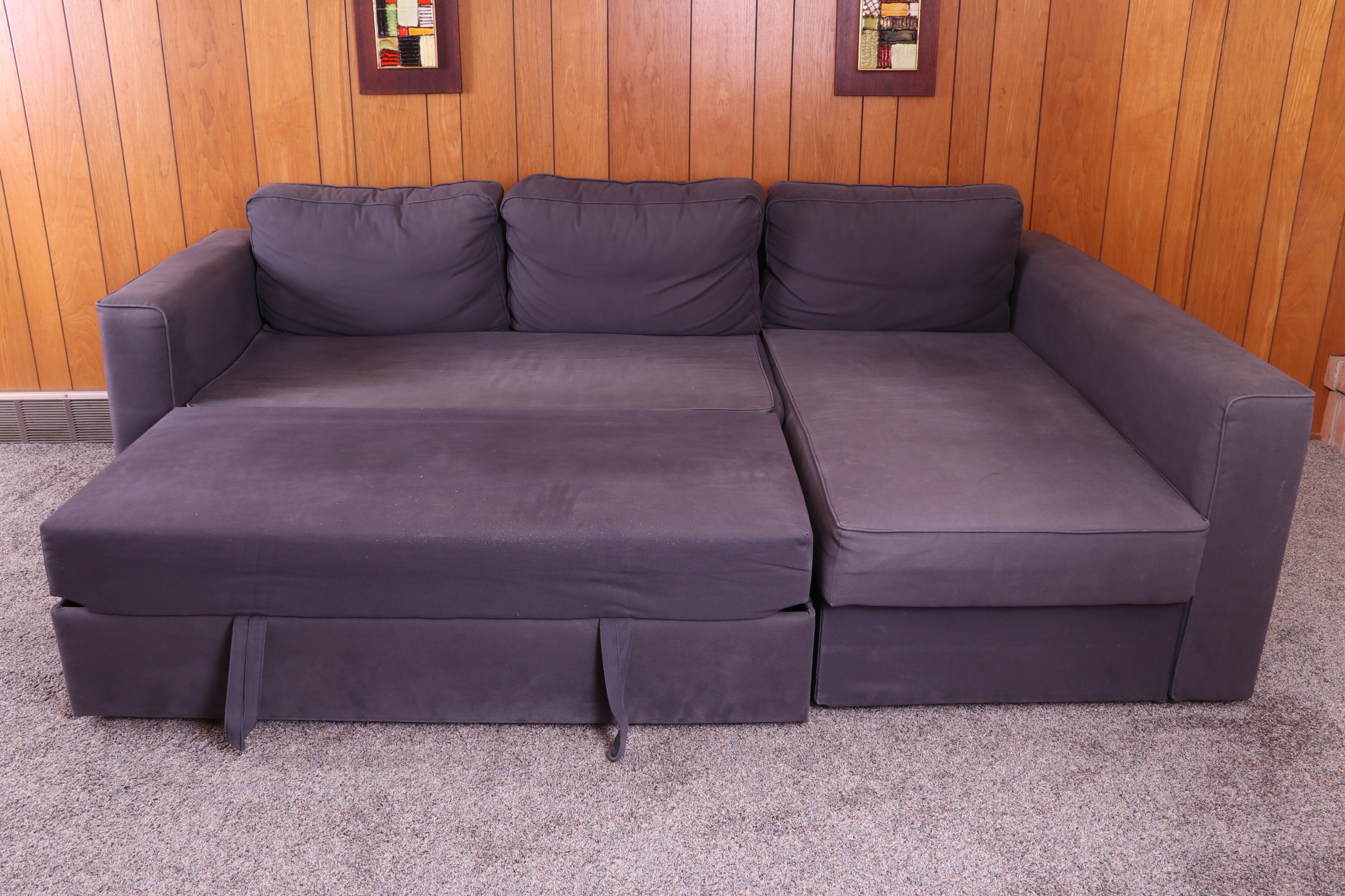 IKEA "Månstad" Sectional Sofa Bed with Storage