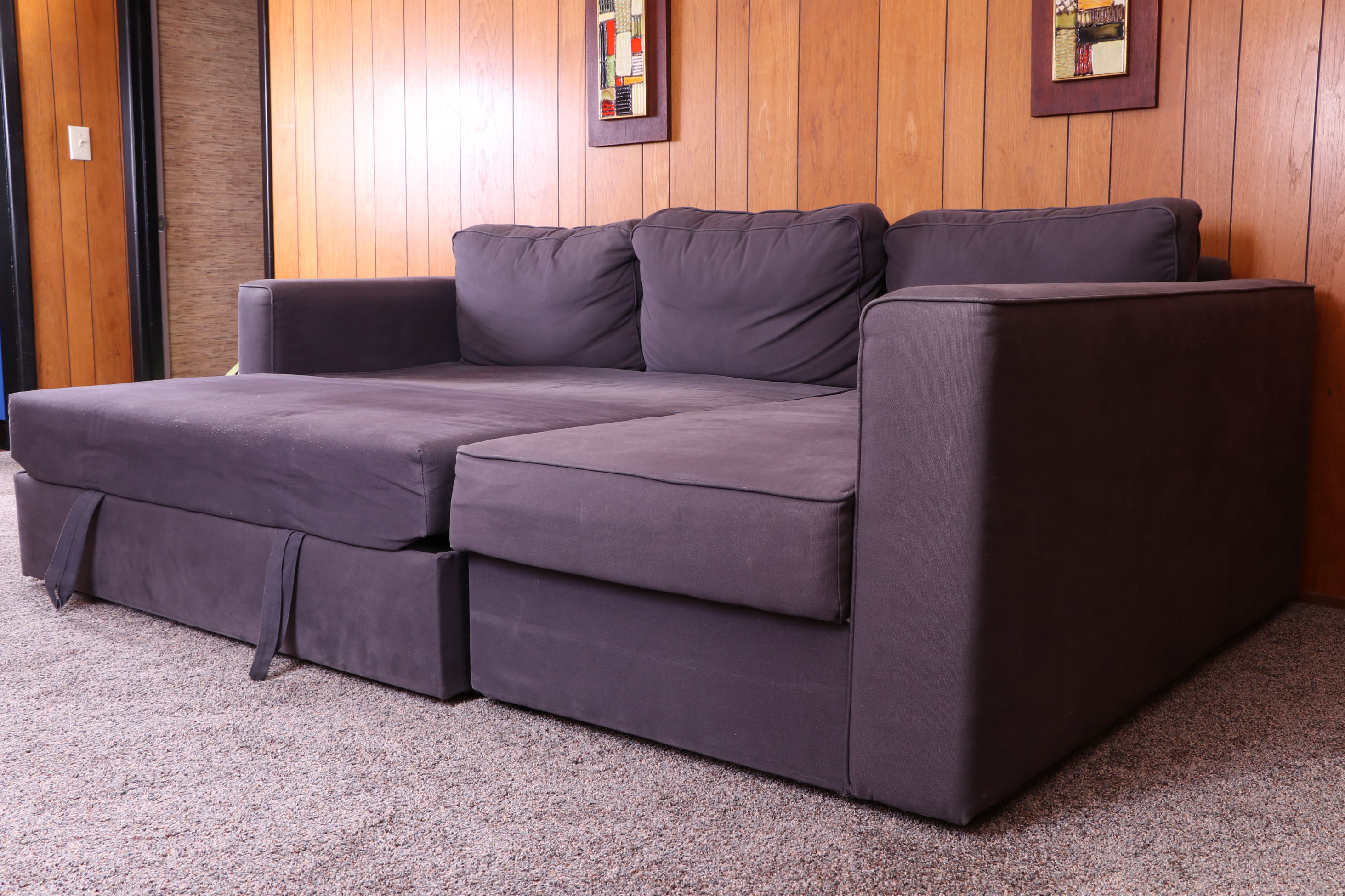 IKEA "Månstad" Sectional Sofa Bed with Storage