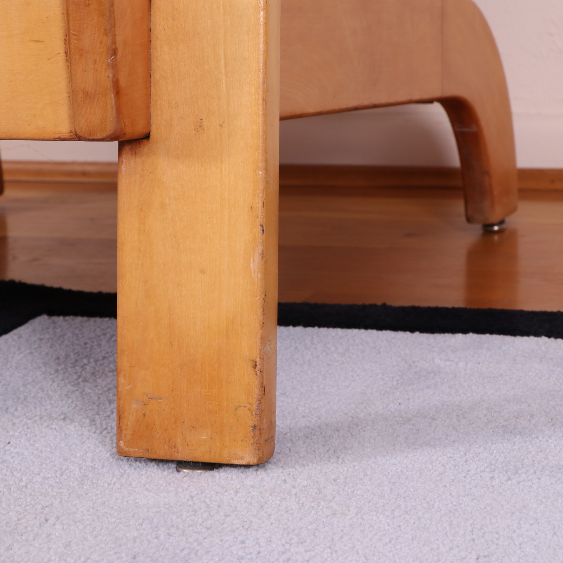 Russel Wright for Conant Ball Art Deco Bentwood Lounge Chair, 1930s