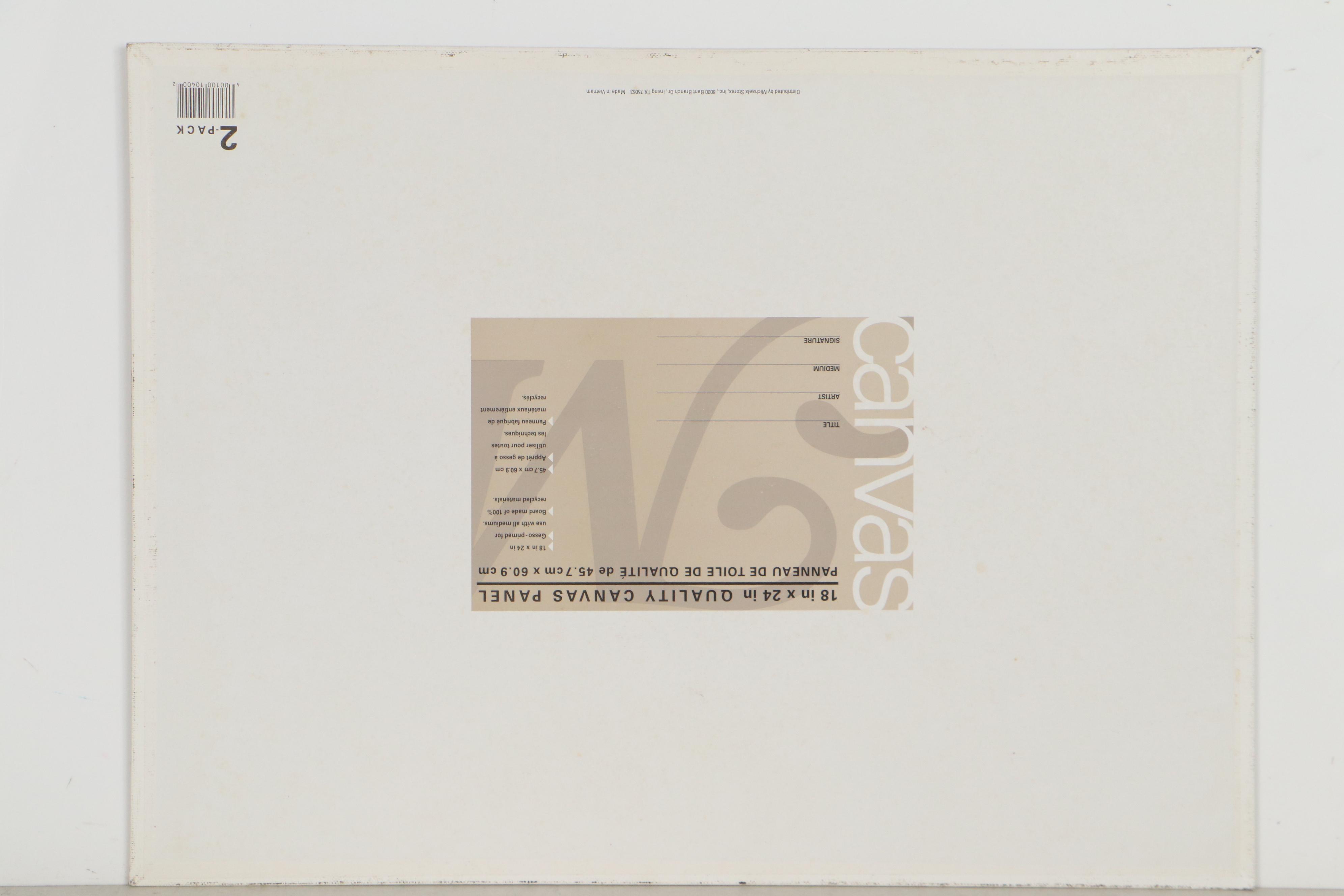 Jerry Kellems Abstract Geometric Acrylic Painting