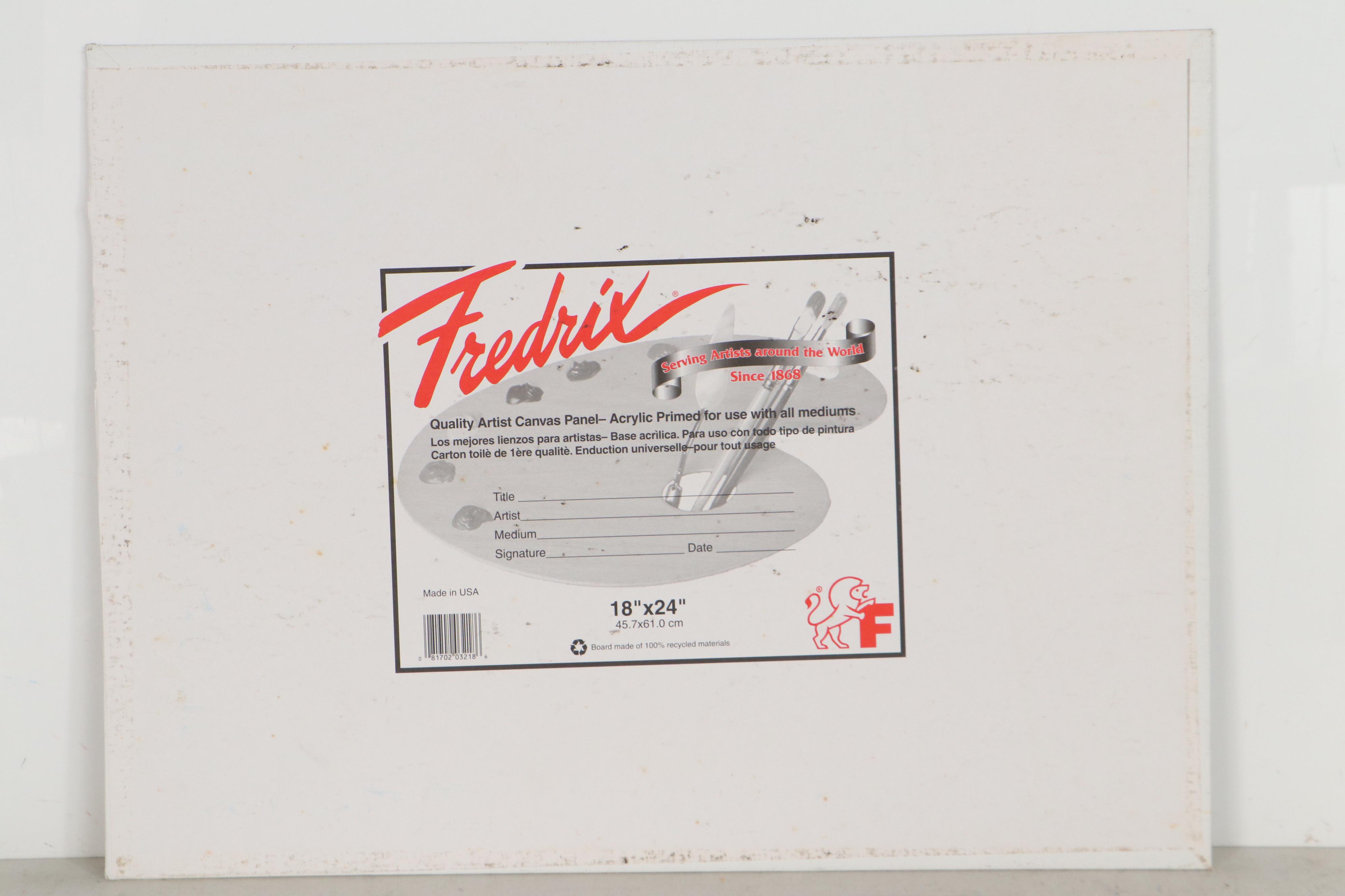 Jerry Kellems Abstract Geometric Acrylic Painting, 21st Century