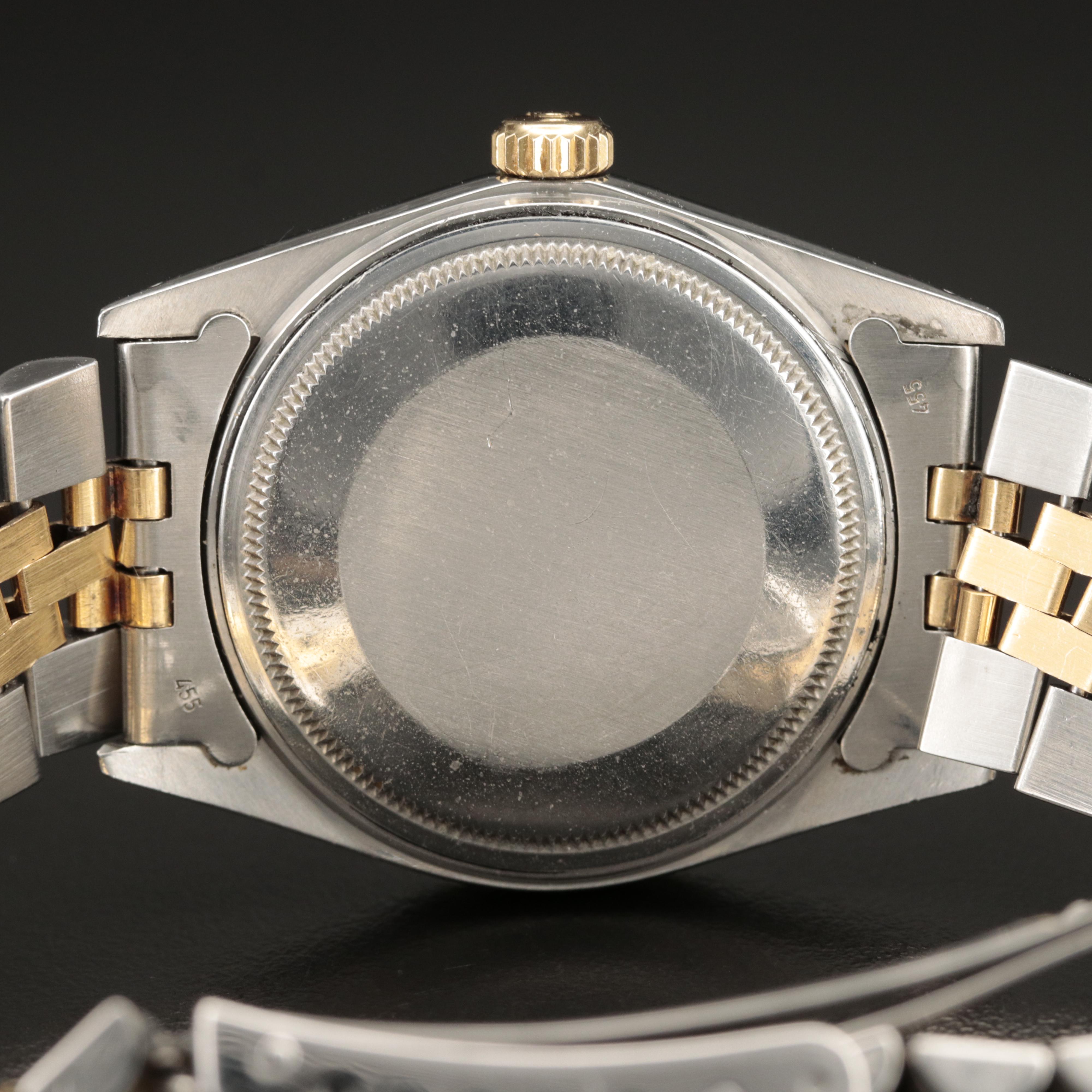 1984 Rolex Datejust 18K and Stainless Steel Watch
