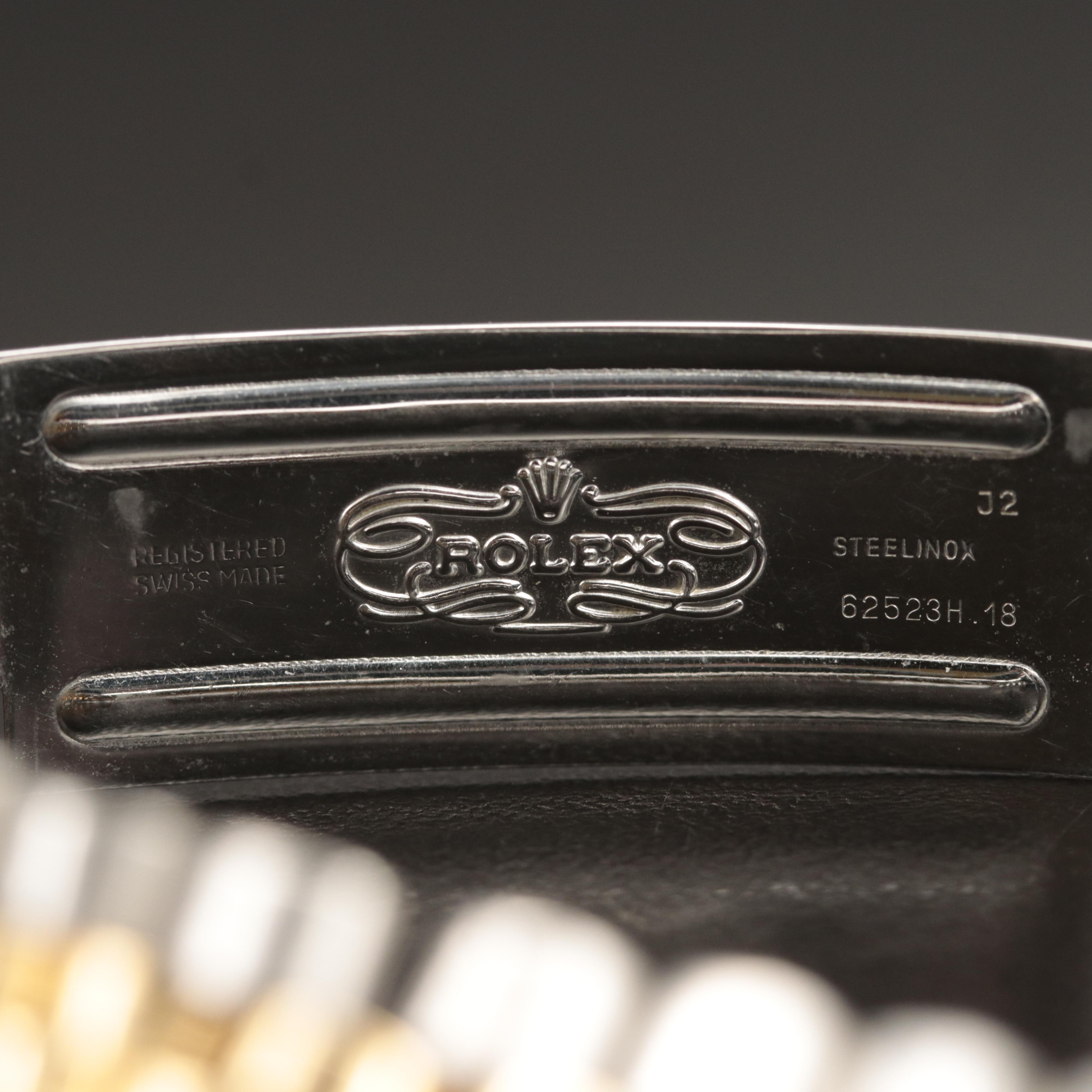 1984 Rolex Datejust 18K and Stainless Steel Watch