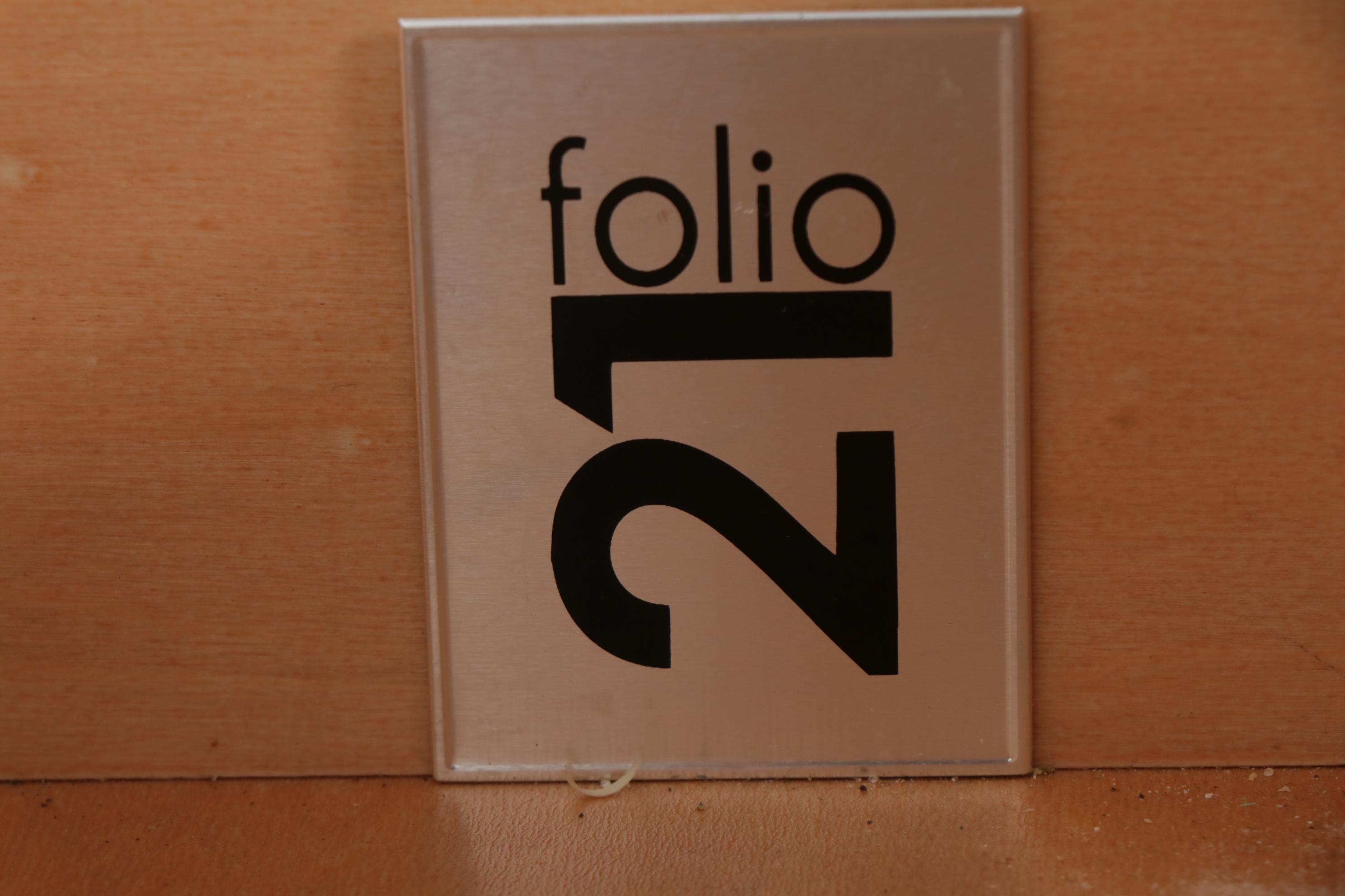 Folio 21 "Stoney Creek" Painted Wood Queen Size Bed Frame and Nightstand, 2013