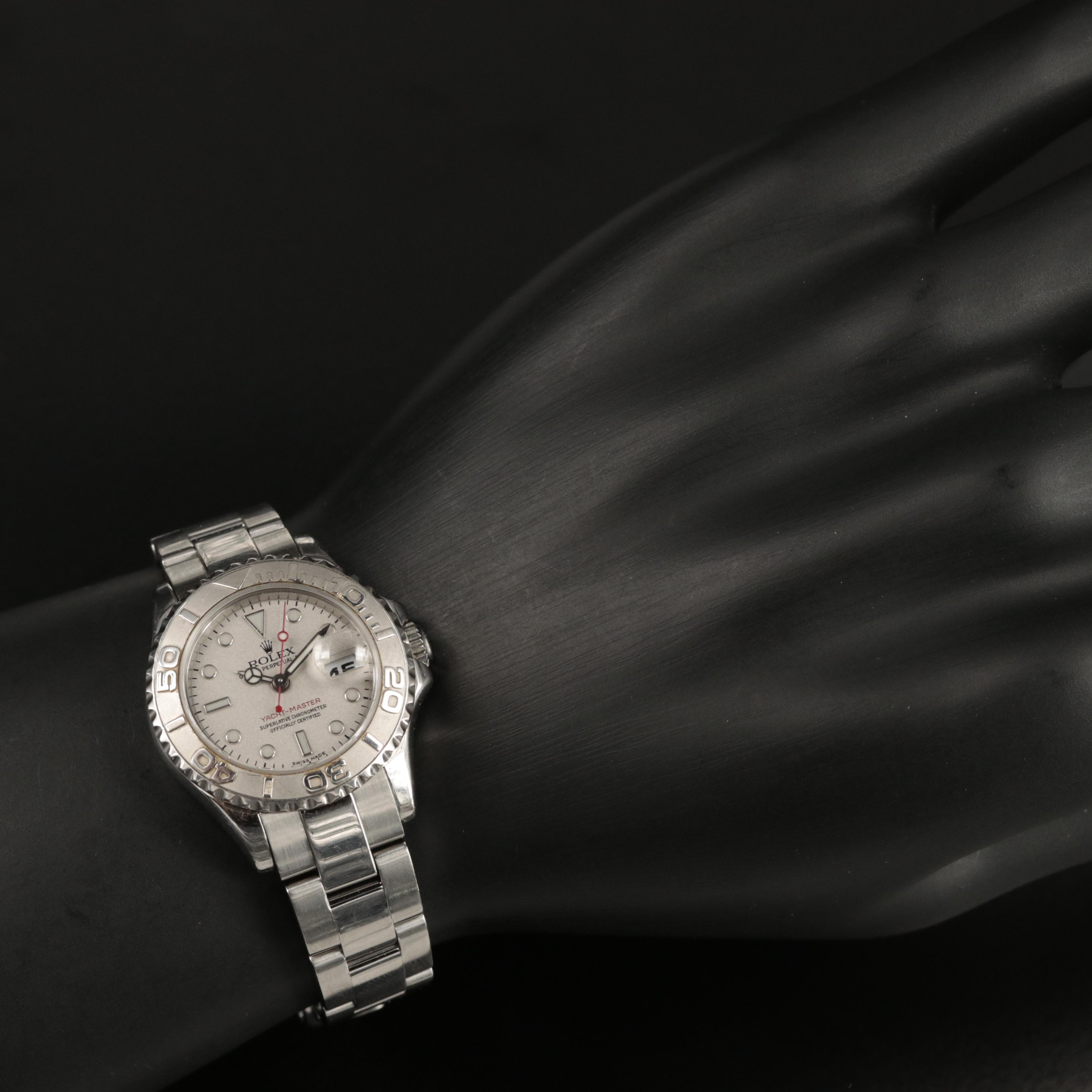 2005-2006 Rolex Yacht-Master Platinum and Stainless Steel Watch