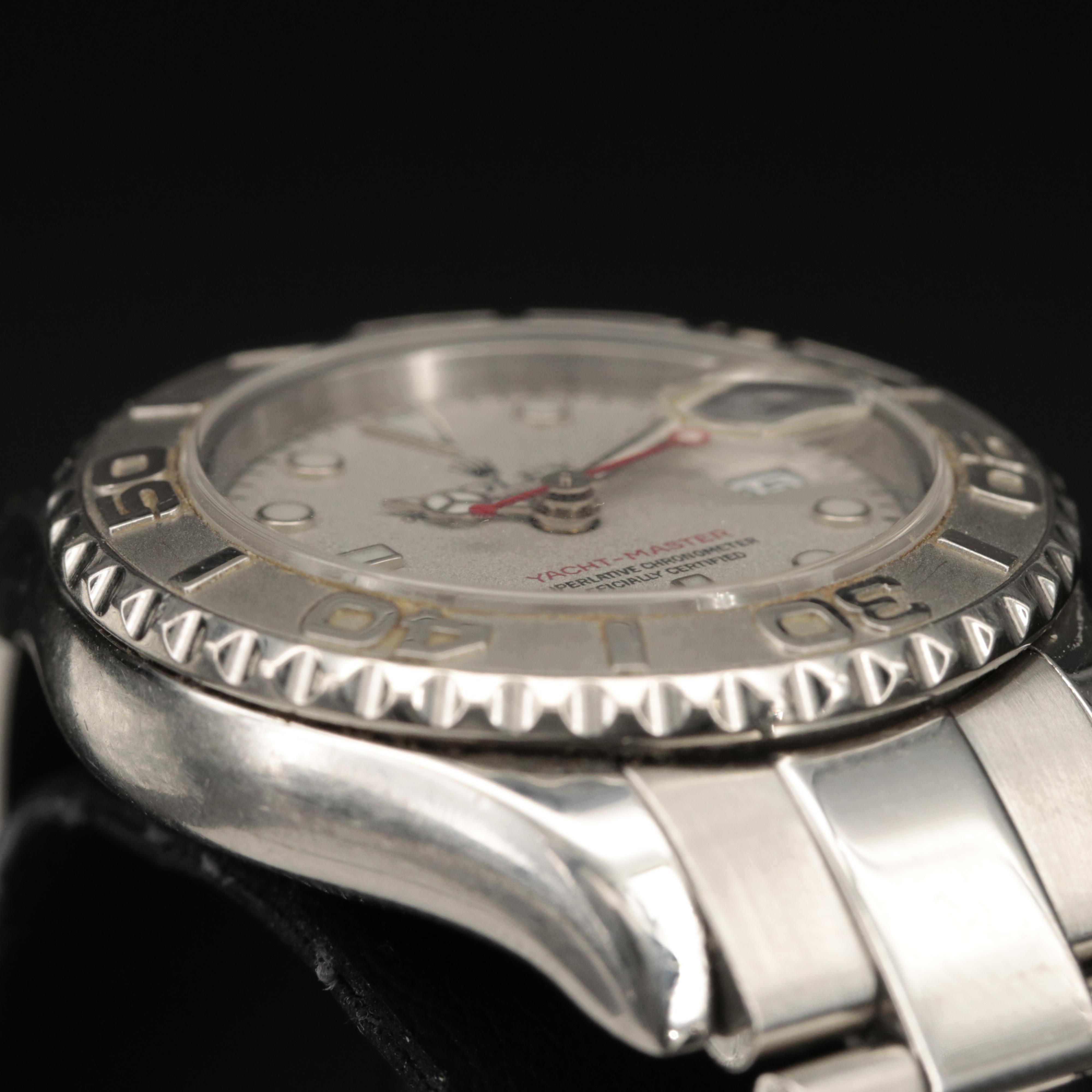 2005-2006 Rolex Yacht-Master Platinum and Stainless Steel Watch