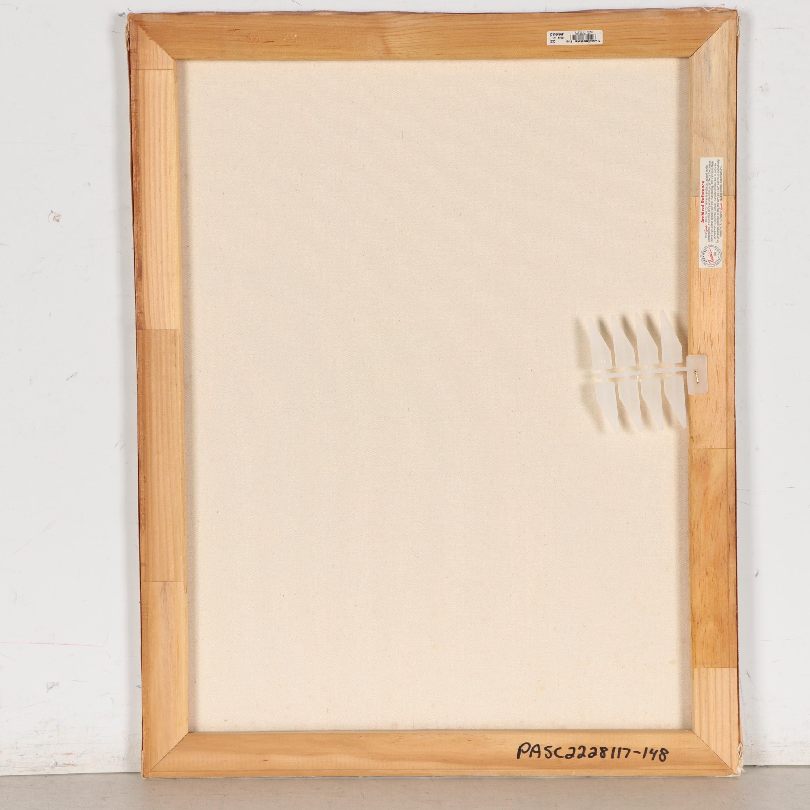 Jerry Kellems Abstract Acrylic Painting