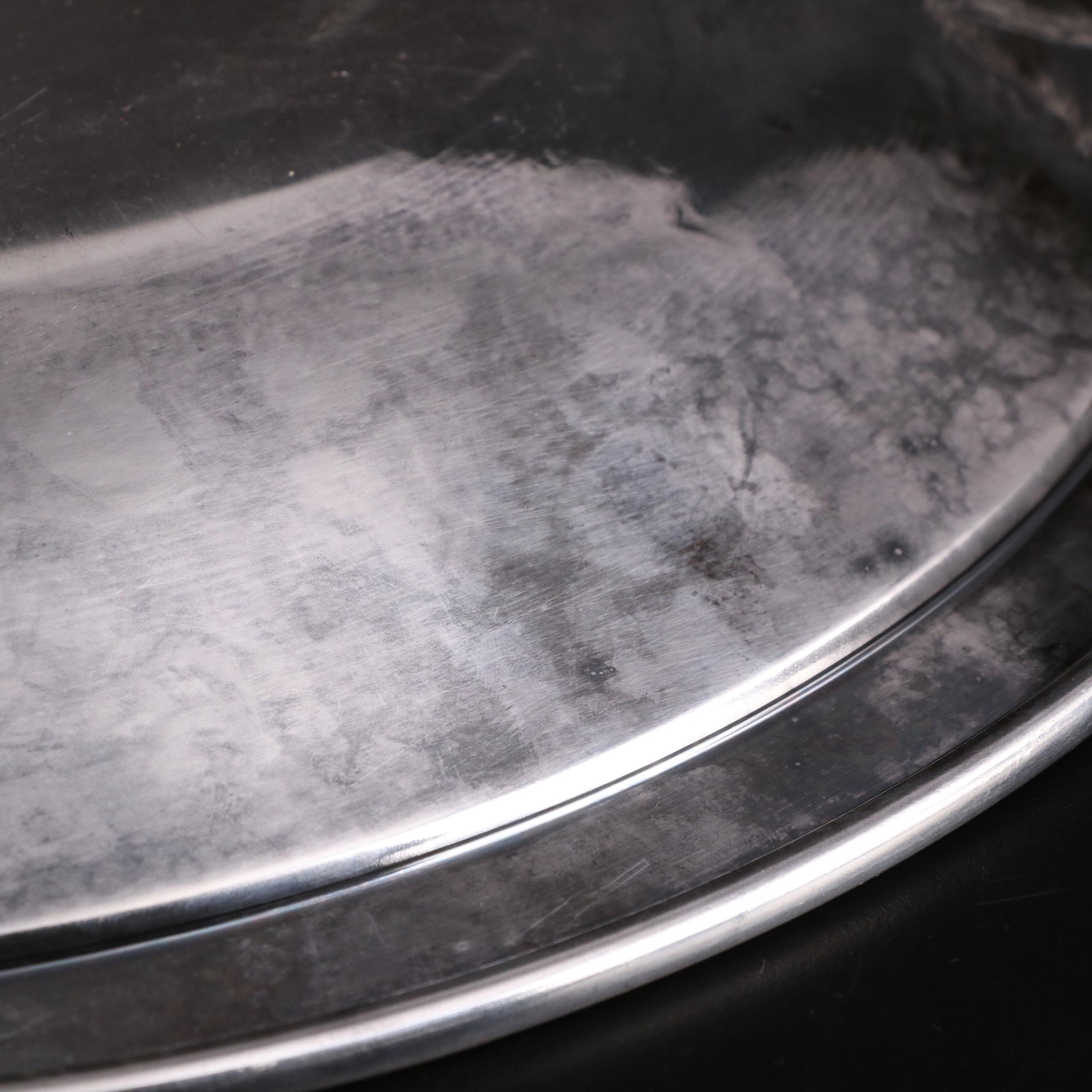 Reed & Barton Limited Edition "Damascene" Zodiac Mixed Metal Platter, 1970s