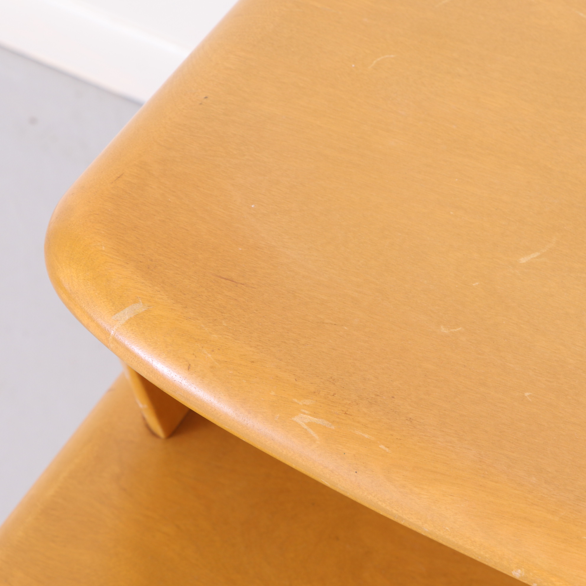 Heywood-Wakefield "Encore" Mid Century Modern Birch Nightstand in Wheat Finish