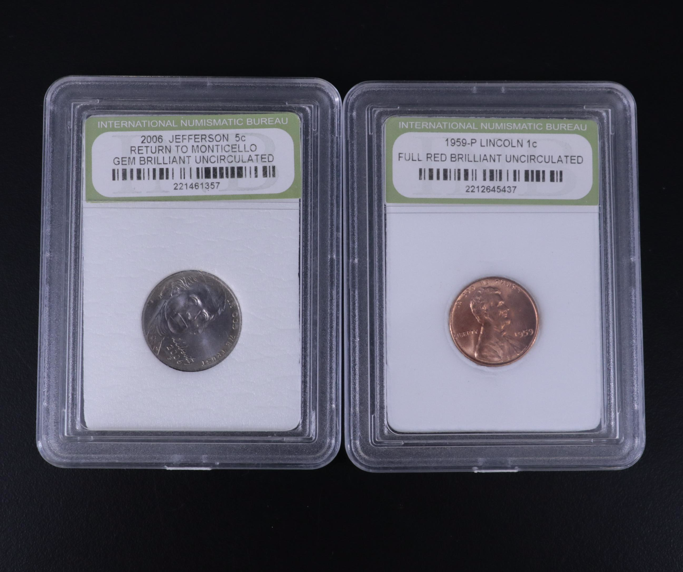 American Coins Including 11 Large Cents