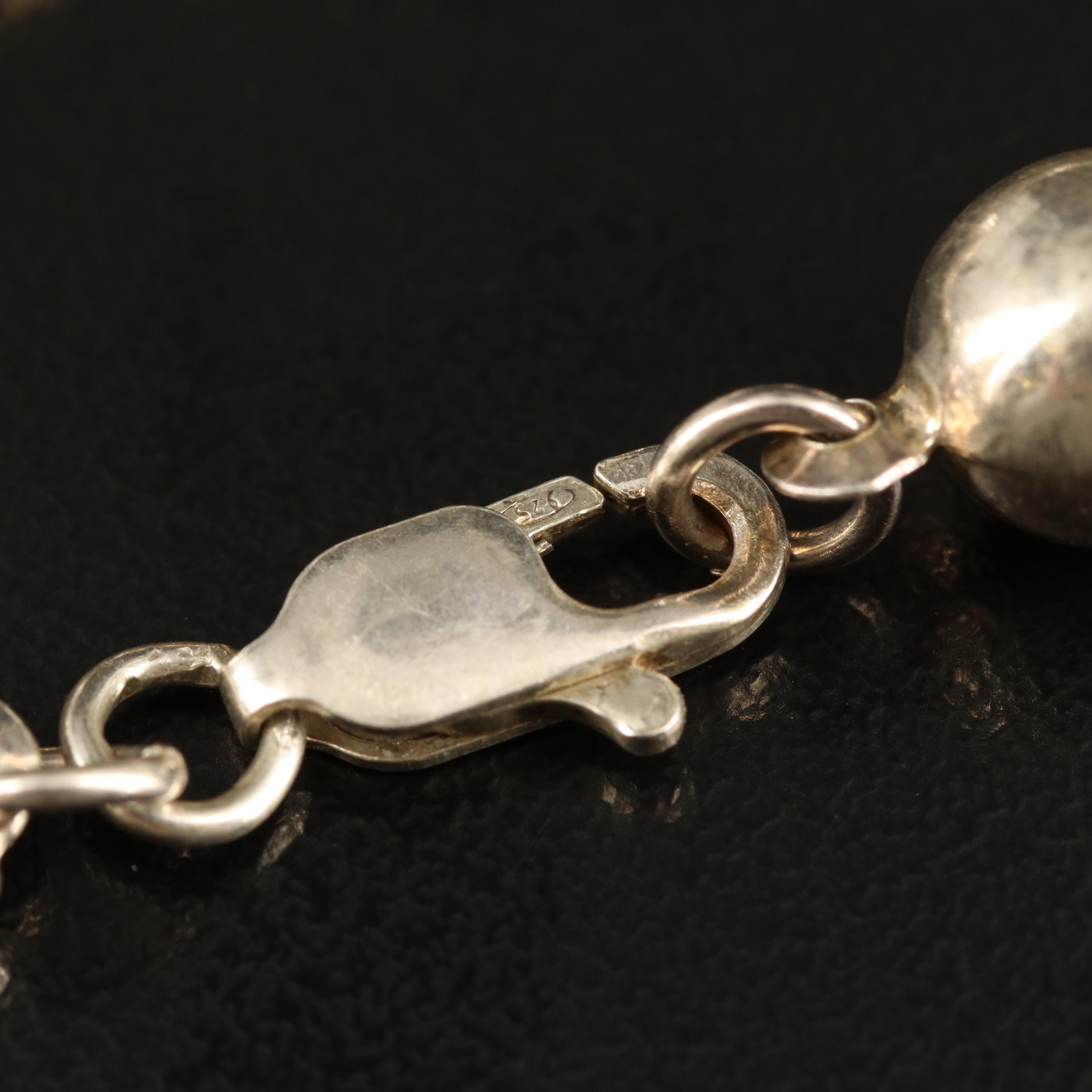 Sterling Infinity Link Bracelet