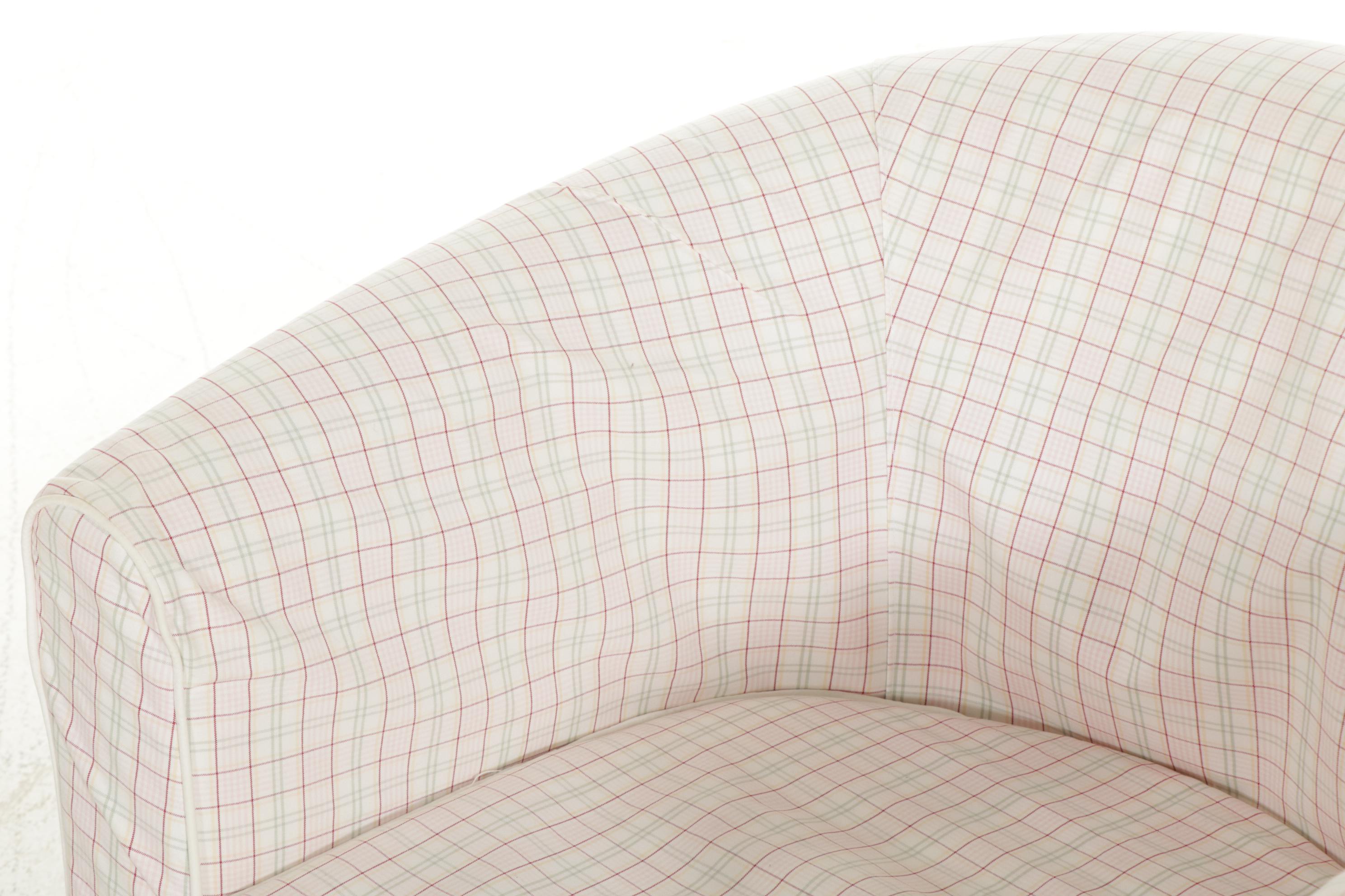 Contemporary IKEA Slip Covered Club Chair