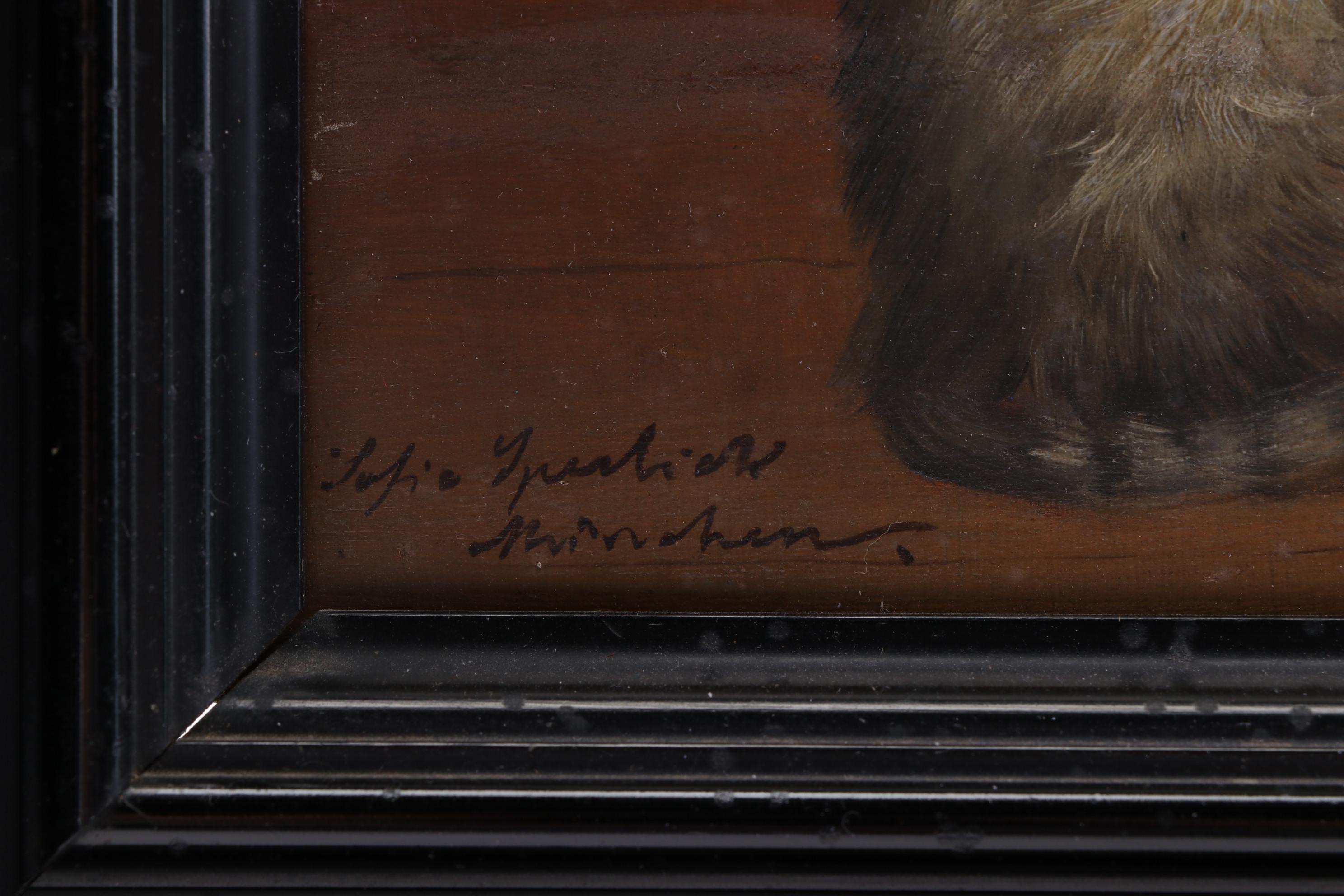 Sofie Sperlich Oil Painting of Kittens, Circa 1900