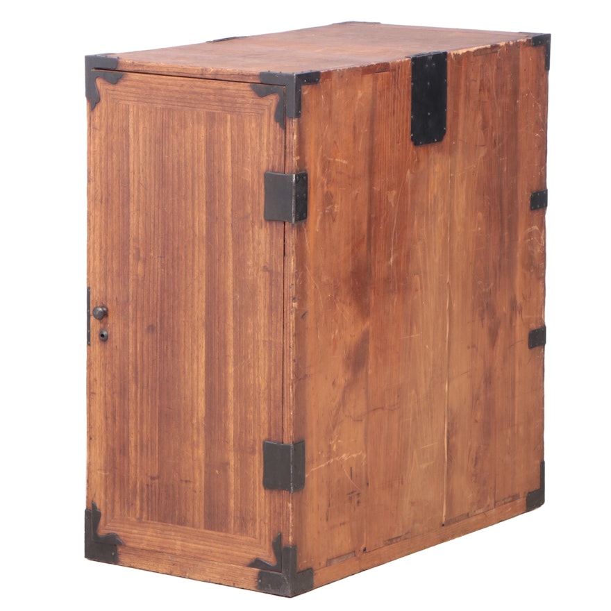 Chinese Camphor Storage Cabinet with Six Tray Drawers, Early to Mid 20th Century