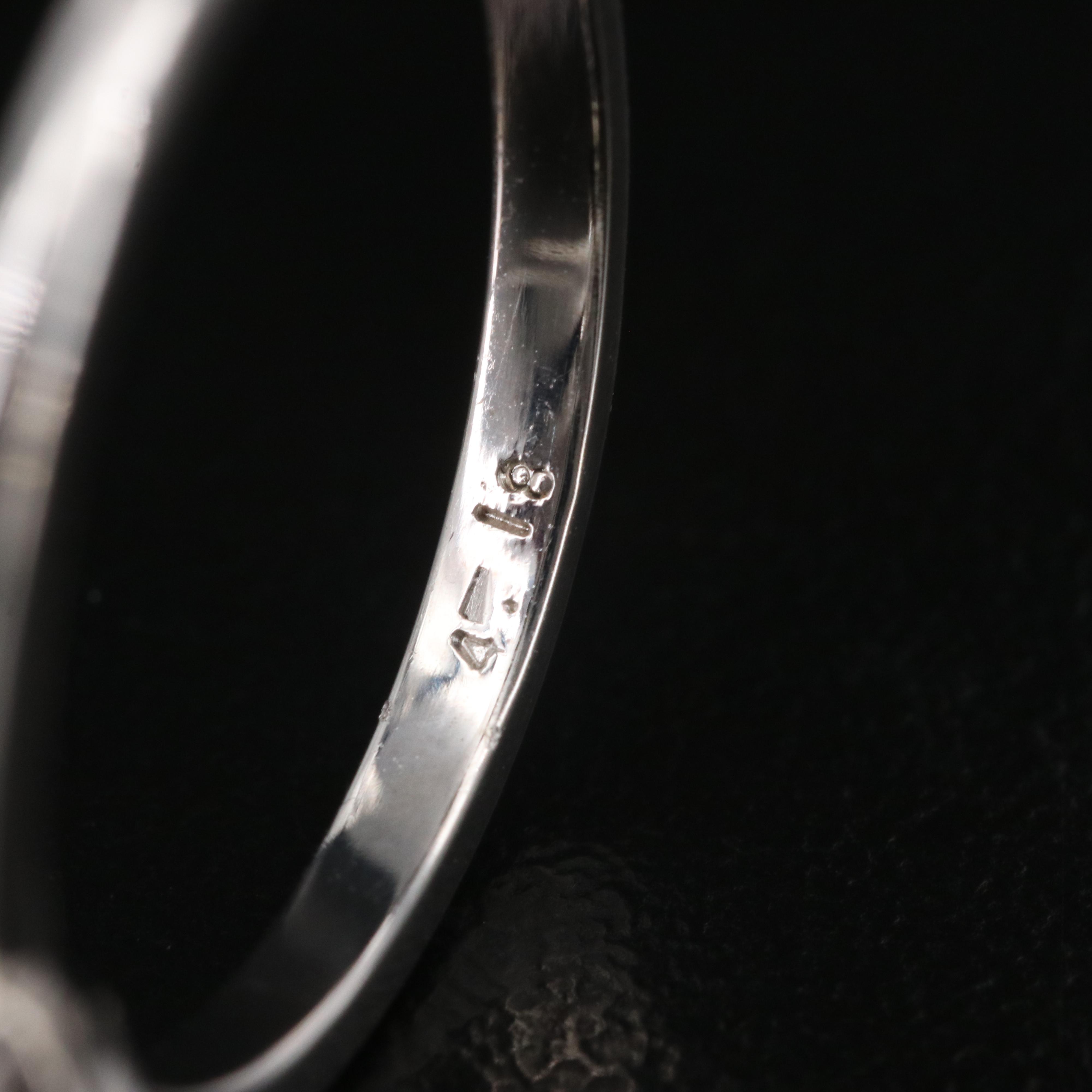 14K 4.18 CT Diamond Solitaire Ring with IGI Report