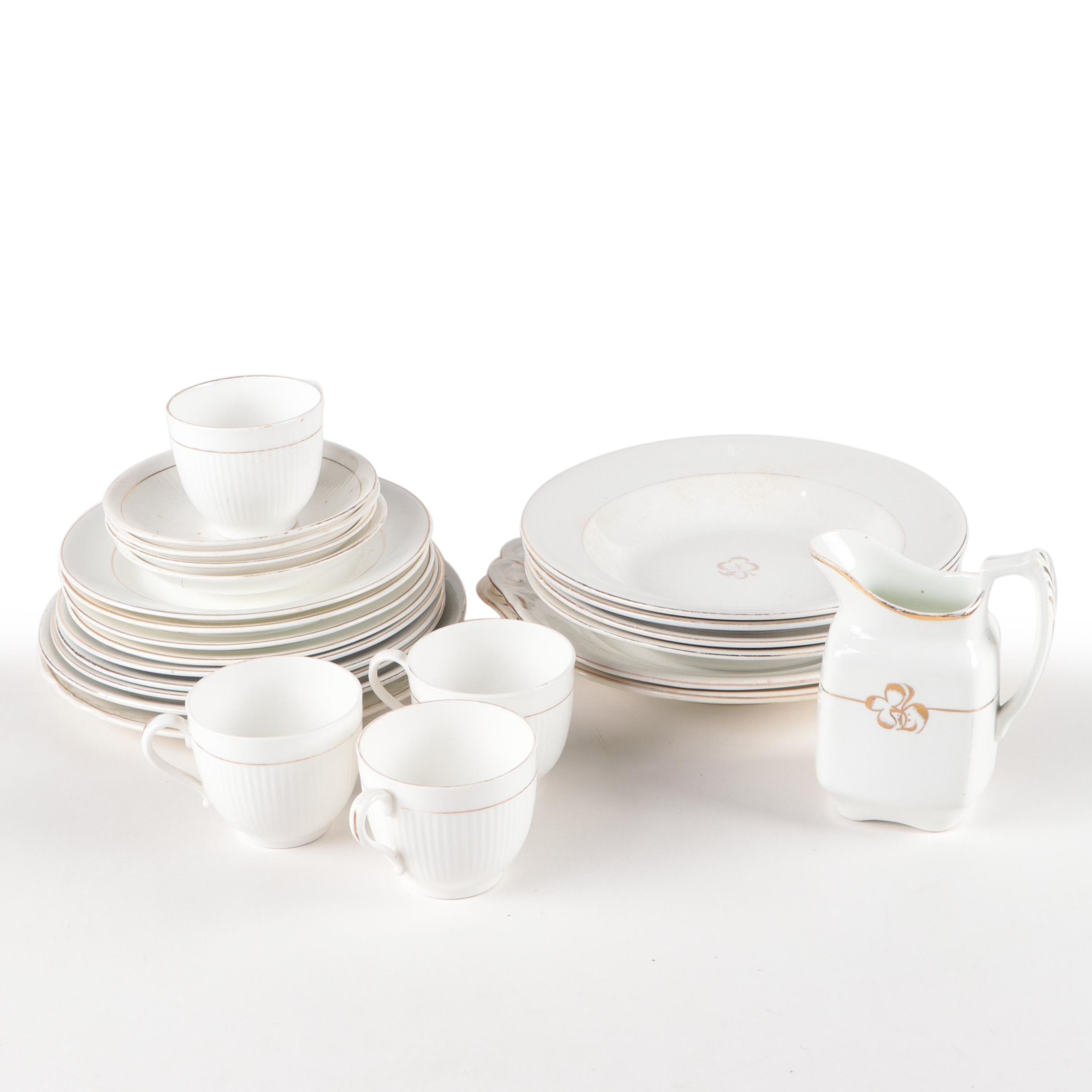 Sampson Bridgwood and Other Ceramic Dinnerware